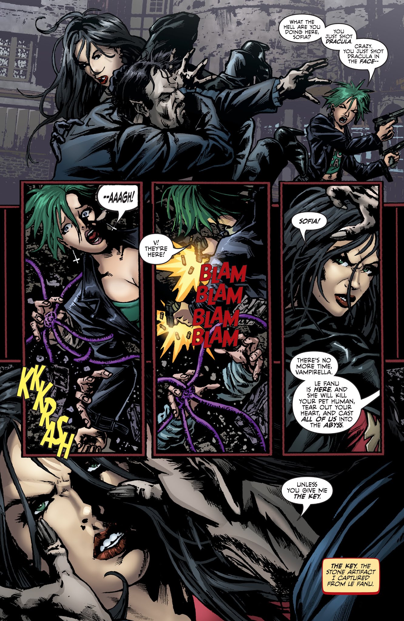 Read online Vampirella: The Dynamite Years Omnibus comic -  Issue # TPB 1 (Part 1) - 100