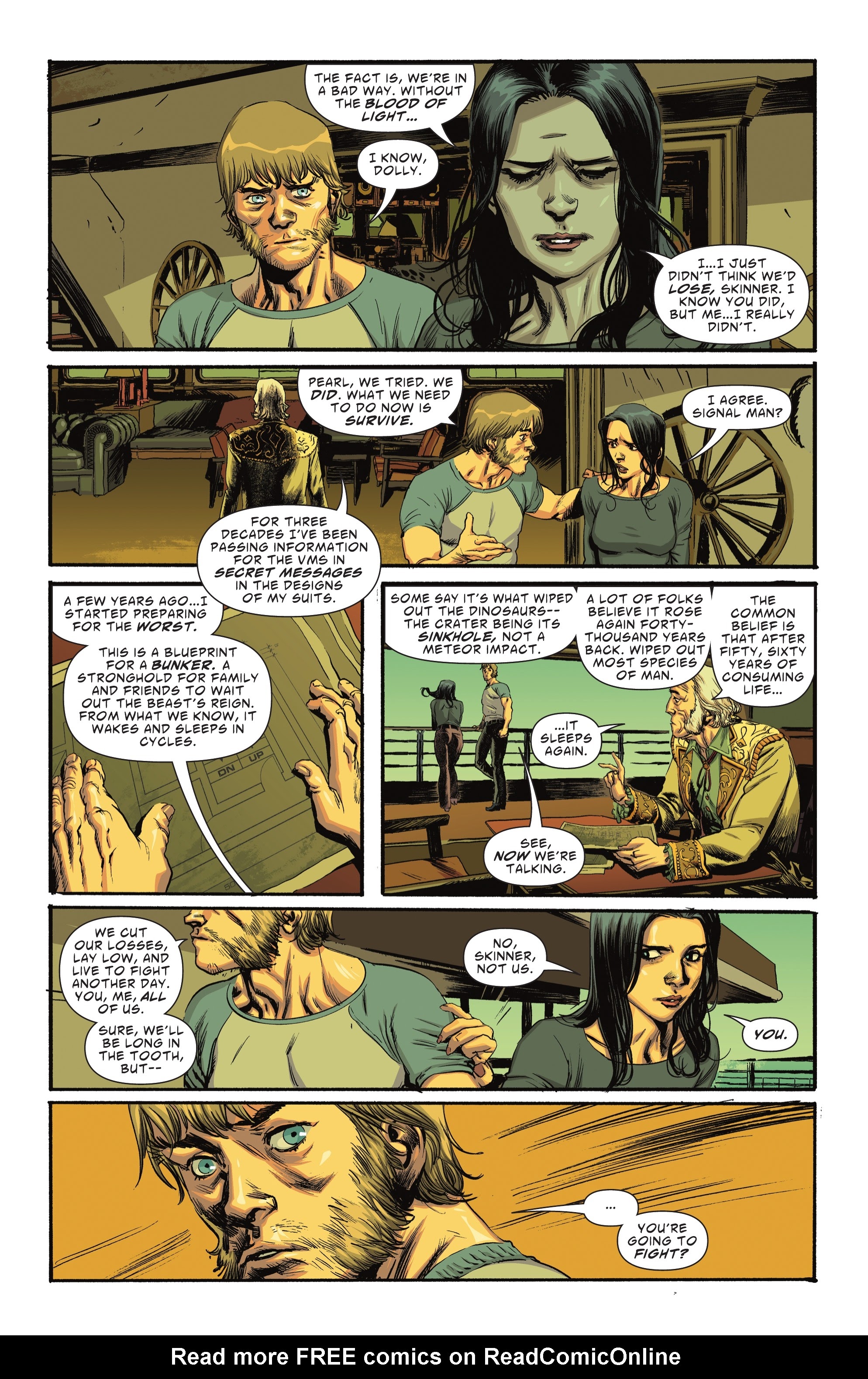 Read online American Vampire 1976 comic -  Issue #8 - 9