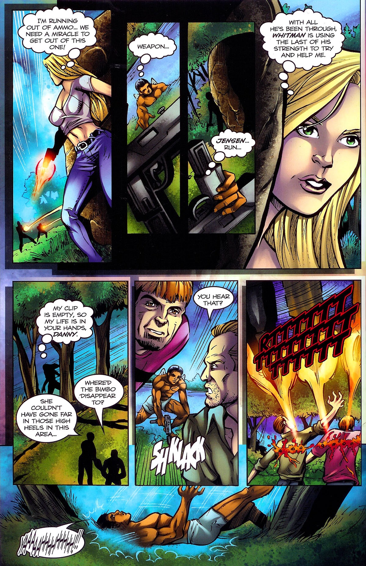 Read online Lethal Instinct comic -  Issue #6 - 10