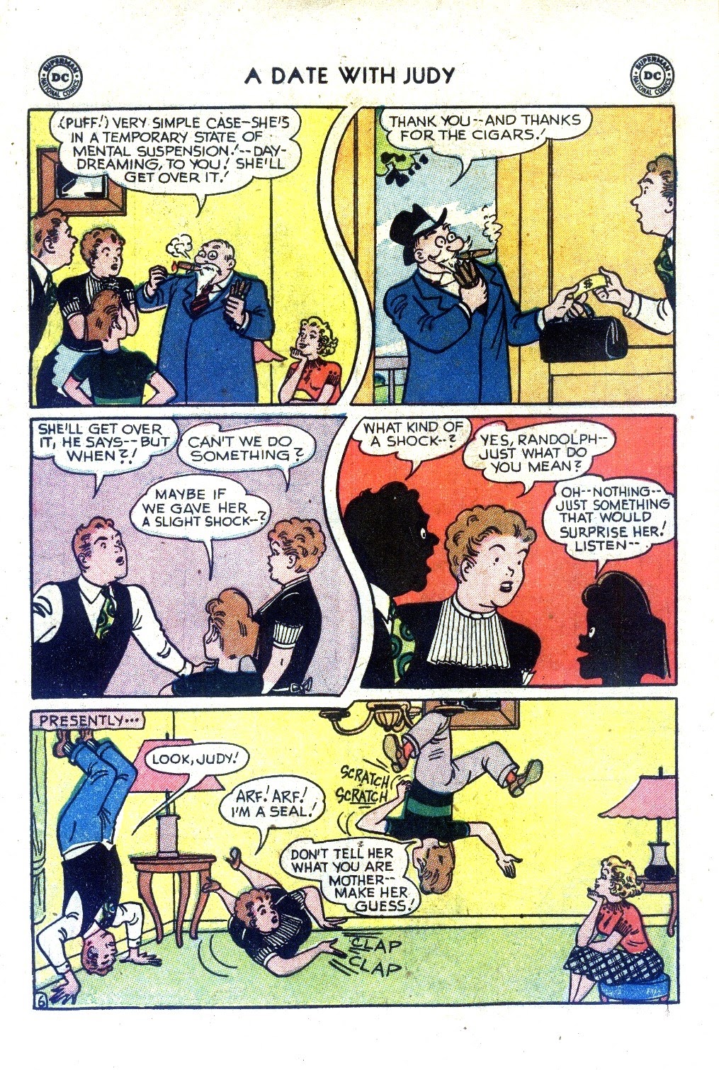 Read online A Date with Judy comic -  Issue #31 - 8