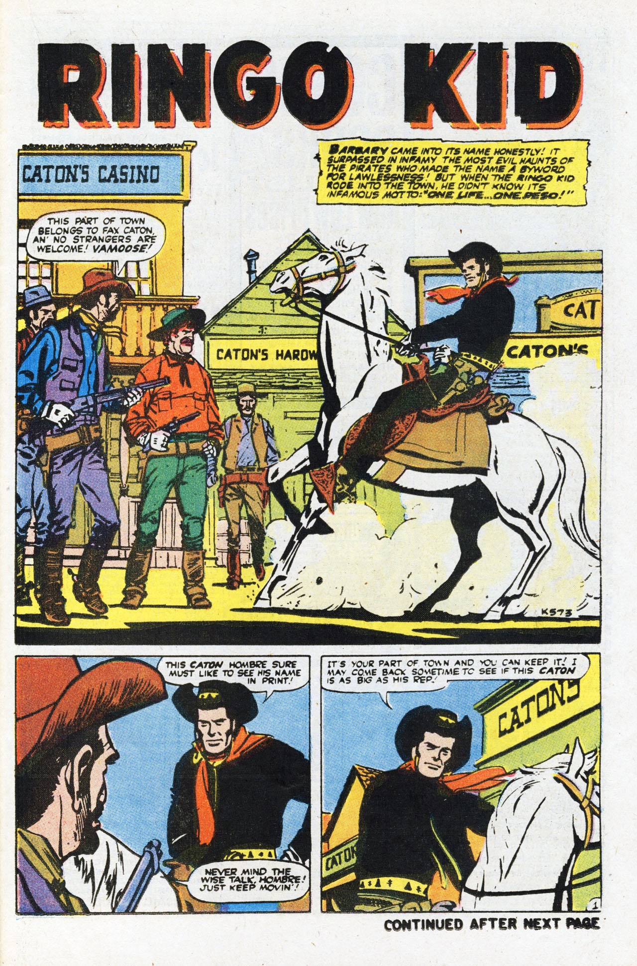 Read online Ringo Kid (1970) comic -  Issue #11 - 23