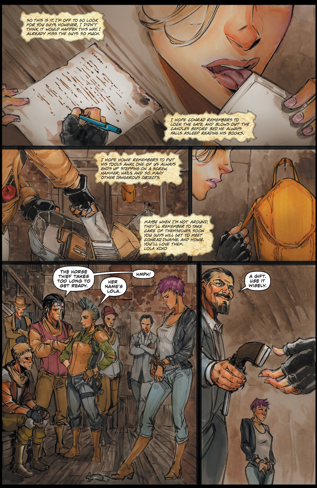 Read online Lola XOXO comic -  Issue #3 - 13