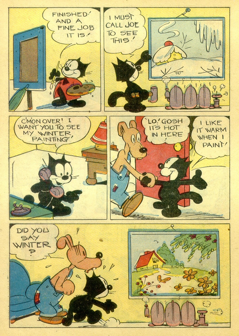 Read online Felix the Cat (1948) comic -  Issue #7 - 13