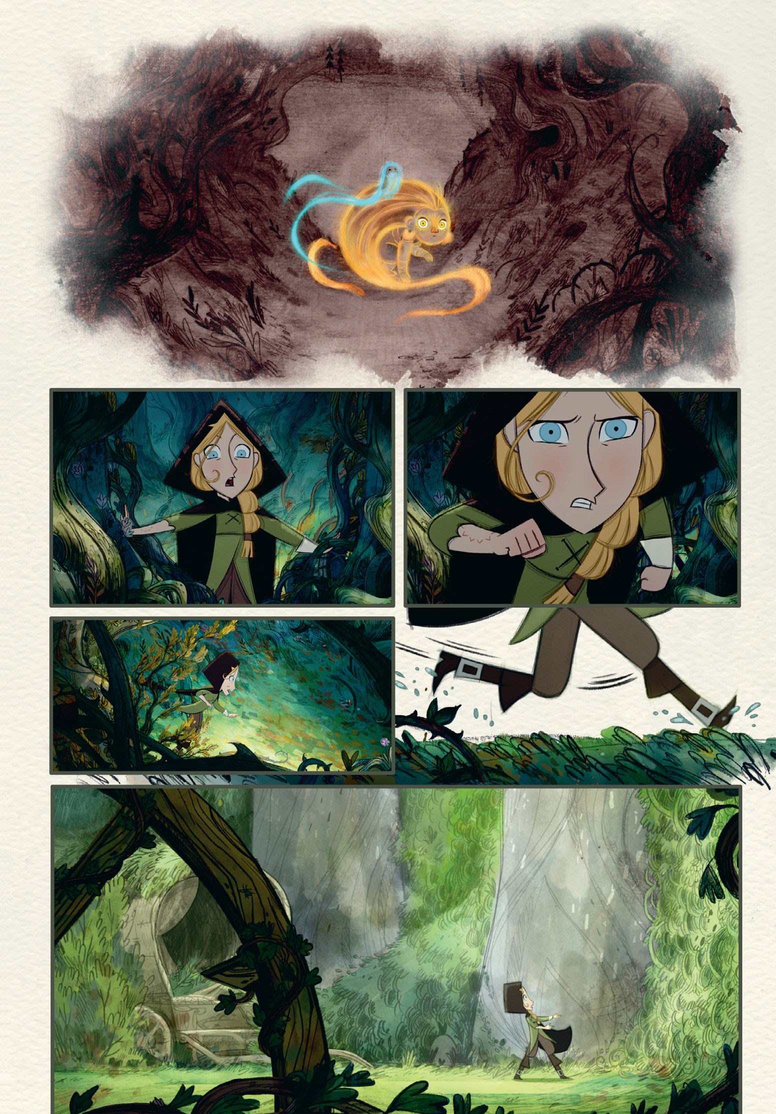 Read online Wolfwalkers: The Graphic Novel comic -  Issue # TPB (Part 1) - 78