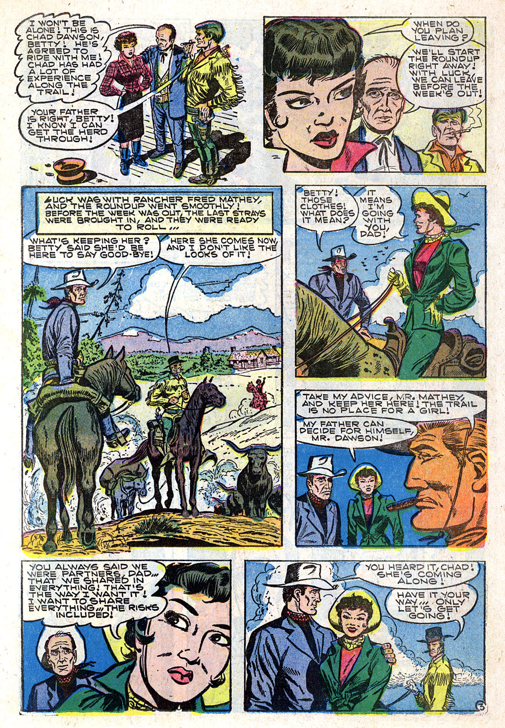 Read online Western Outlaws (1954) comic -  Issue #10 - 22