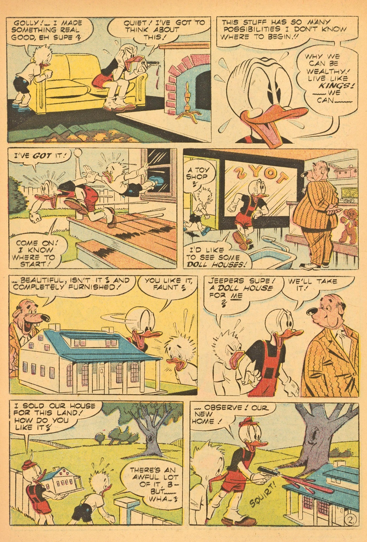 Read online Super Duck Comics comic -  Issue #71 - 14