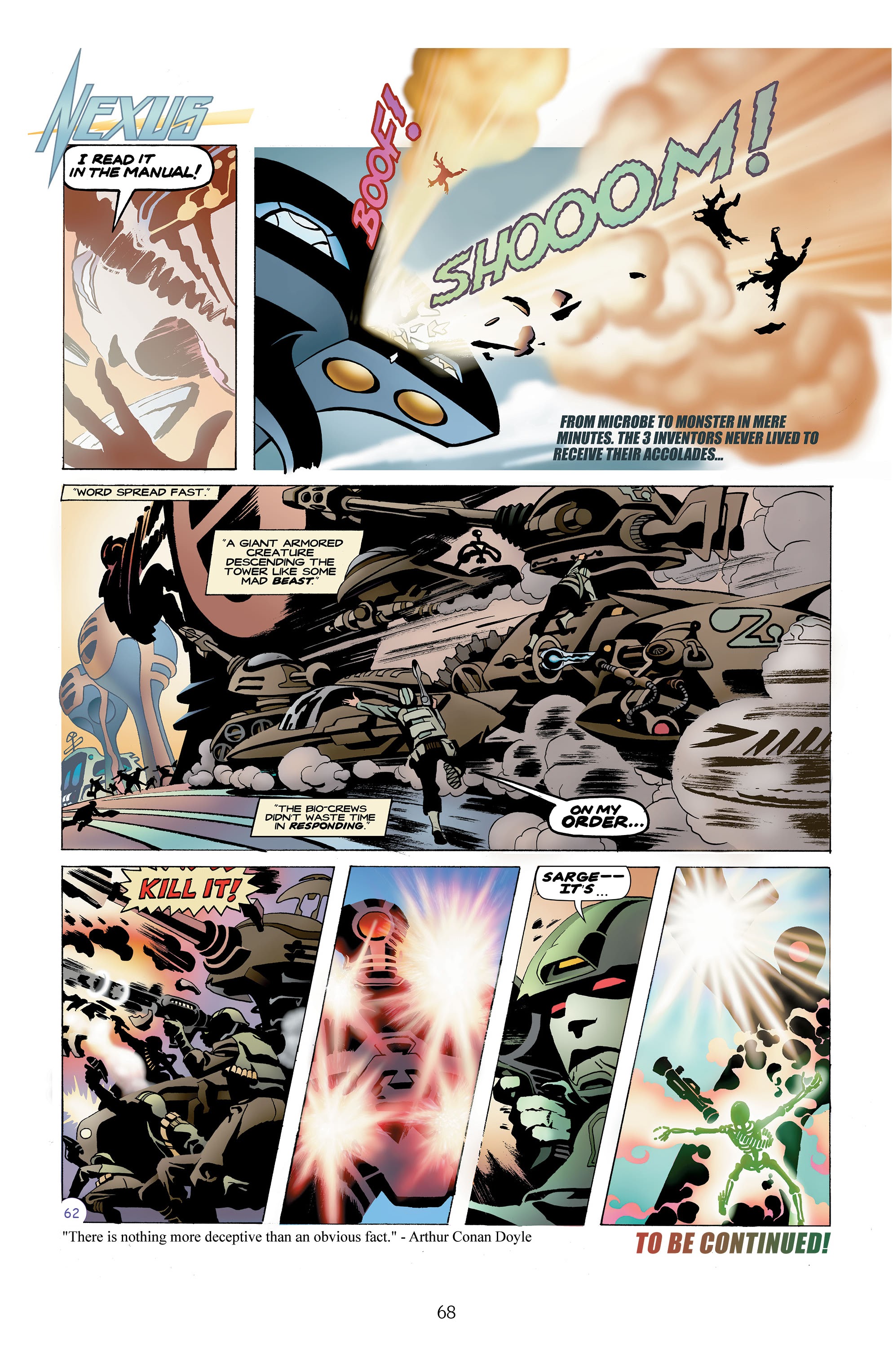Read online Nexus Newspaper Strips: The Coming of Gourmando comic -  Issue # TPB (Part 1) - 67