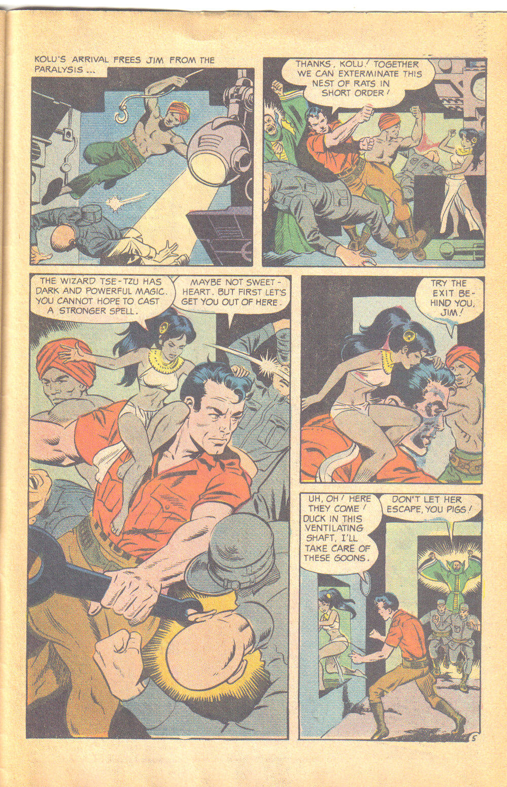 Read online Jungle Jim (1969) comic -  Issue #22 - 32