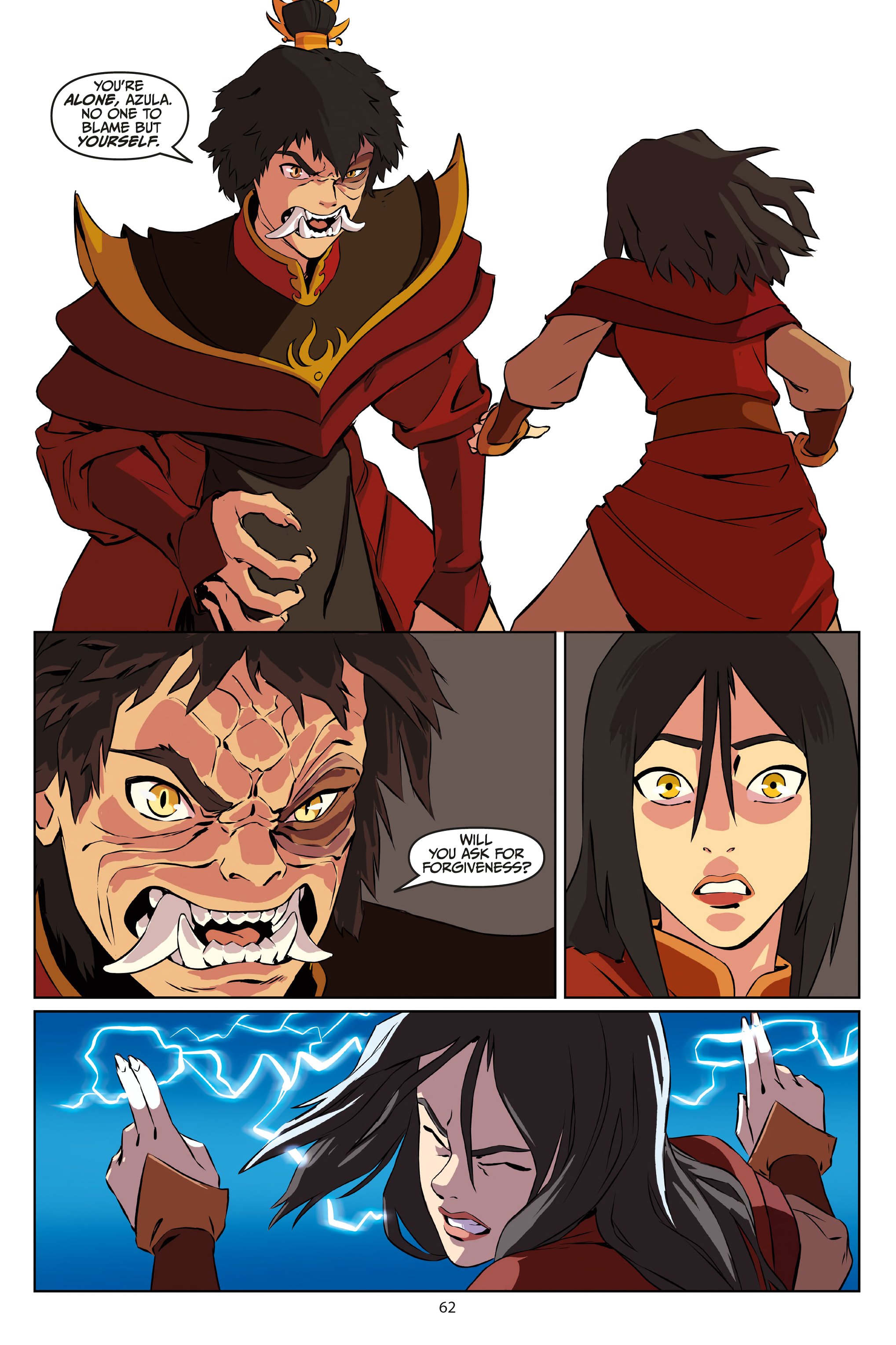 Read online Avatar: The Last Airbender - Azula in the Spirit Temple comic -  Issue # TPB - 63
