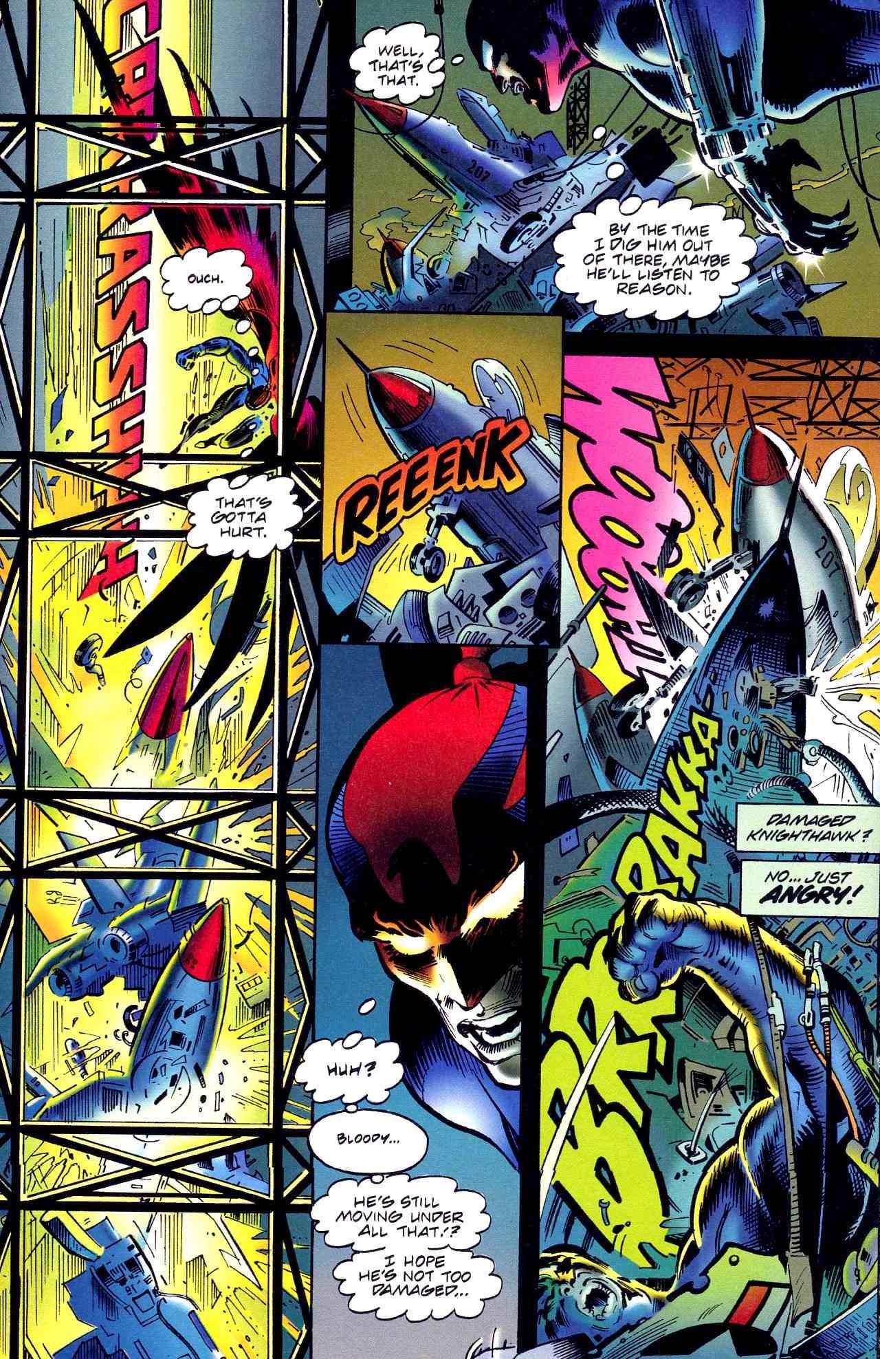 Read online Knighthawk comic -  Issue #4 - 8