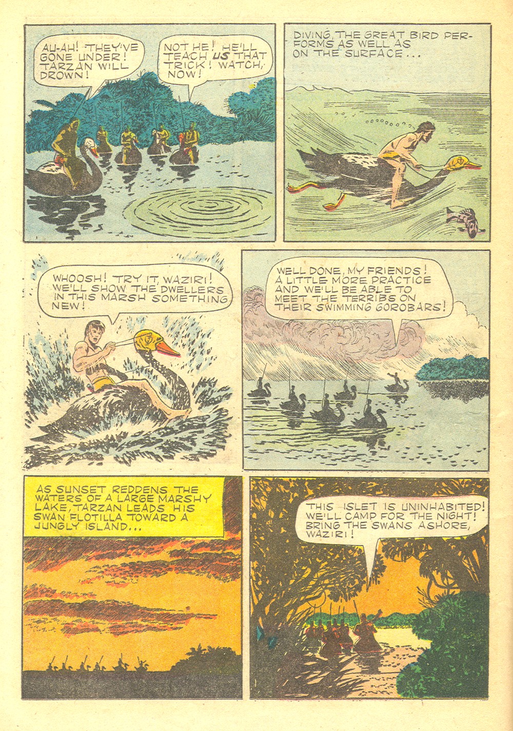 Read online Tarzan (1948) comic -  Issue #36 - 32