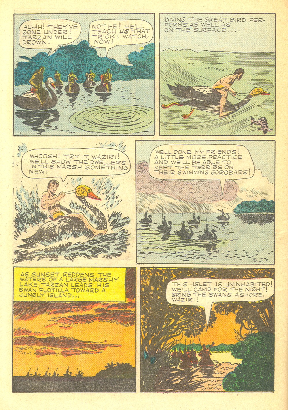 Read online Tarzan (1948) comic -  Issue #36 - 32