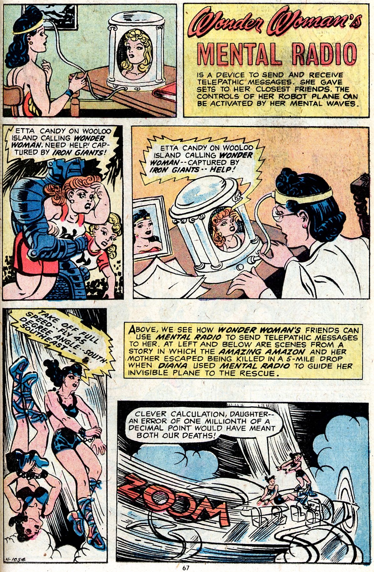 Read online Wonder Woman (1942) comic -  Issue #214 - 55