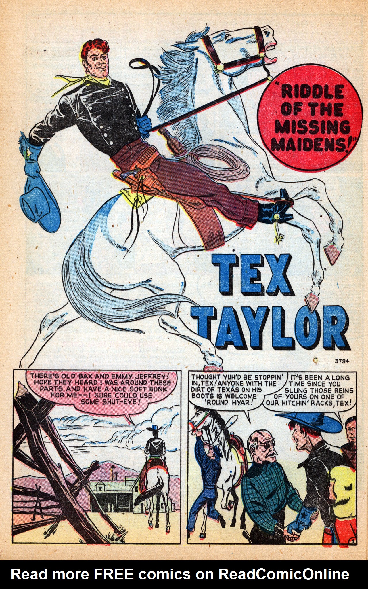 Read online Tex Taylor comic -  Issue #5 - 26