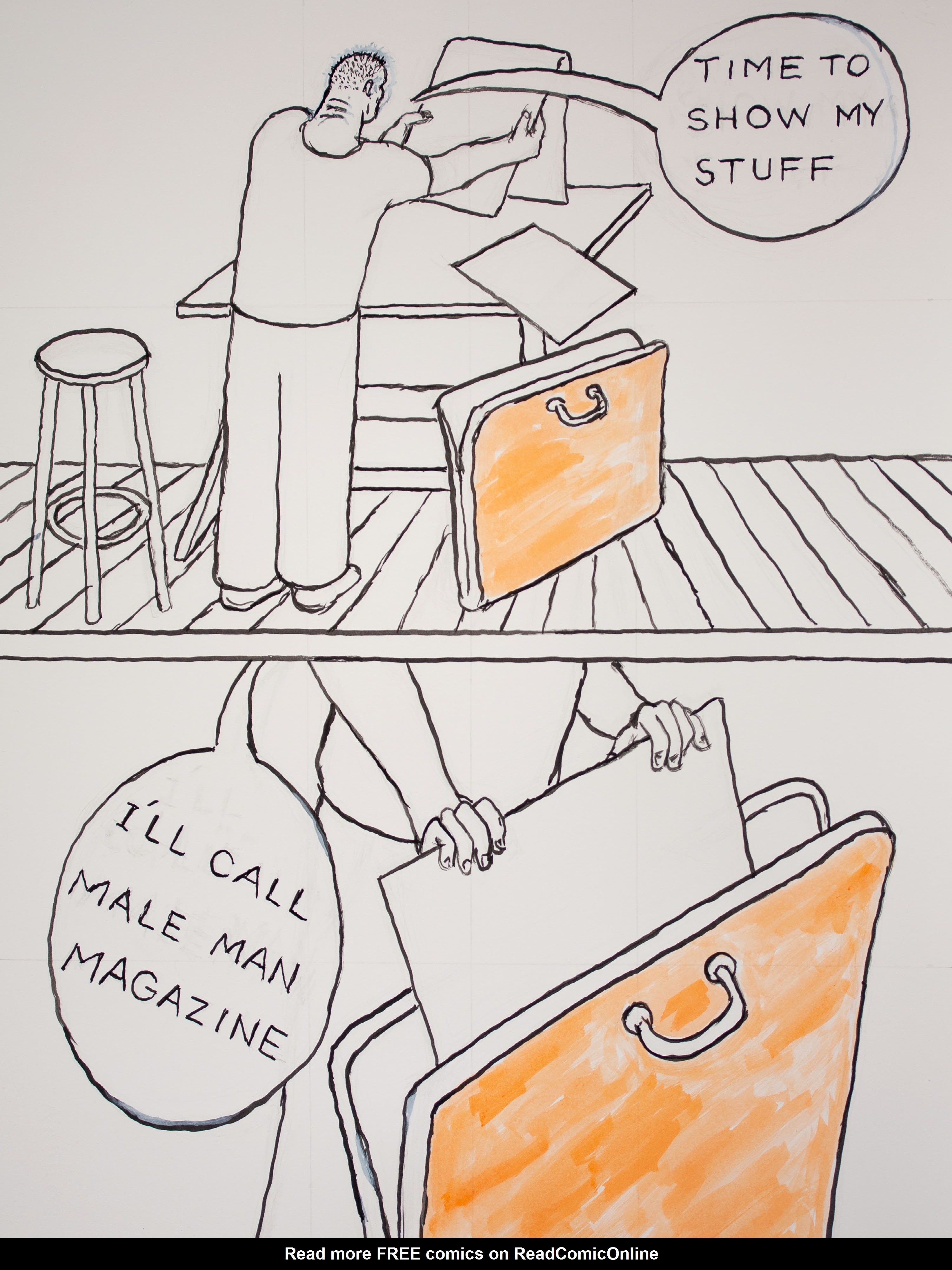 Read online Visual Crime comic -  Issue # TPB - 72