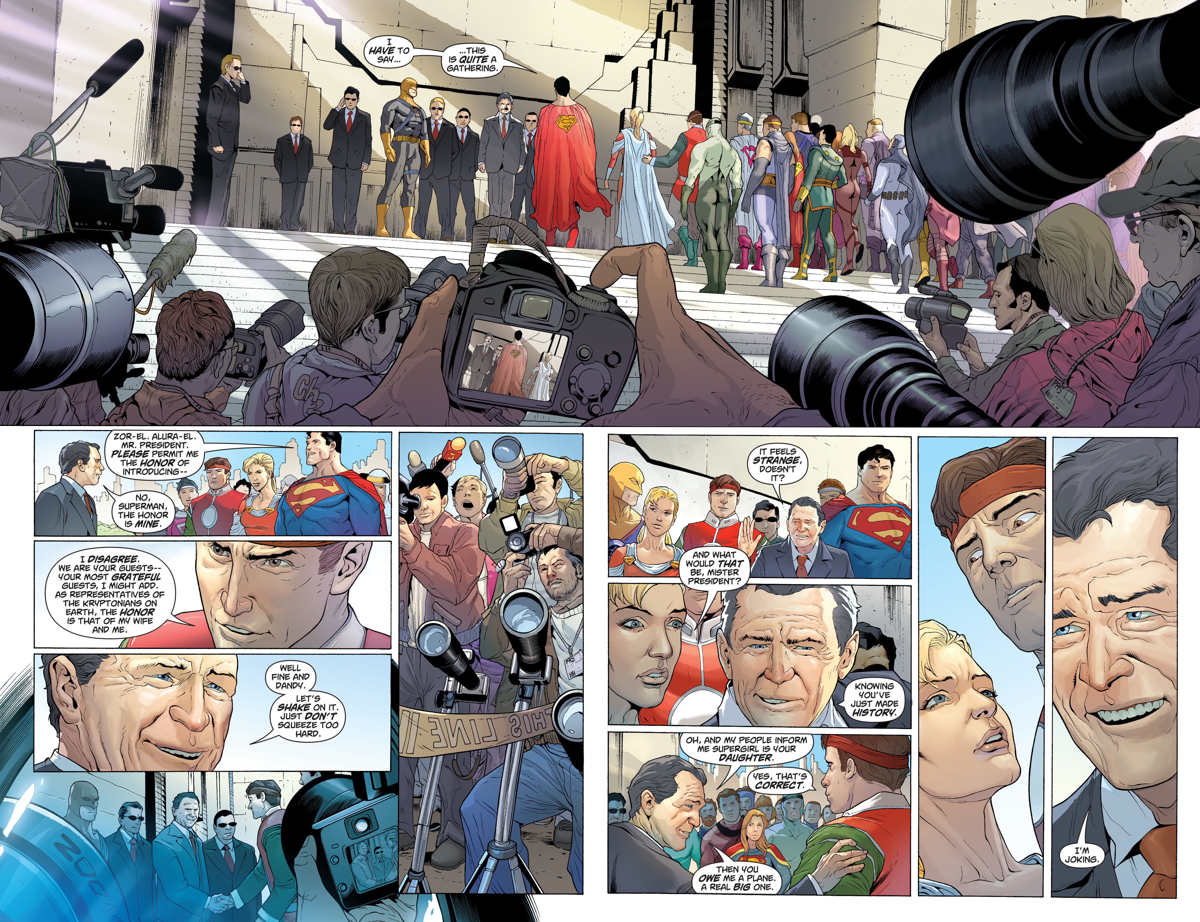 Read online Superman: New Krypton comic -  Issue # TPB 1 - 135