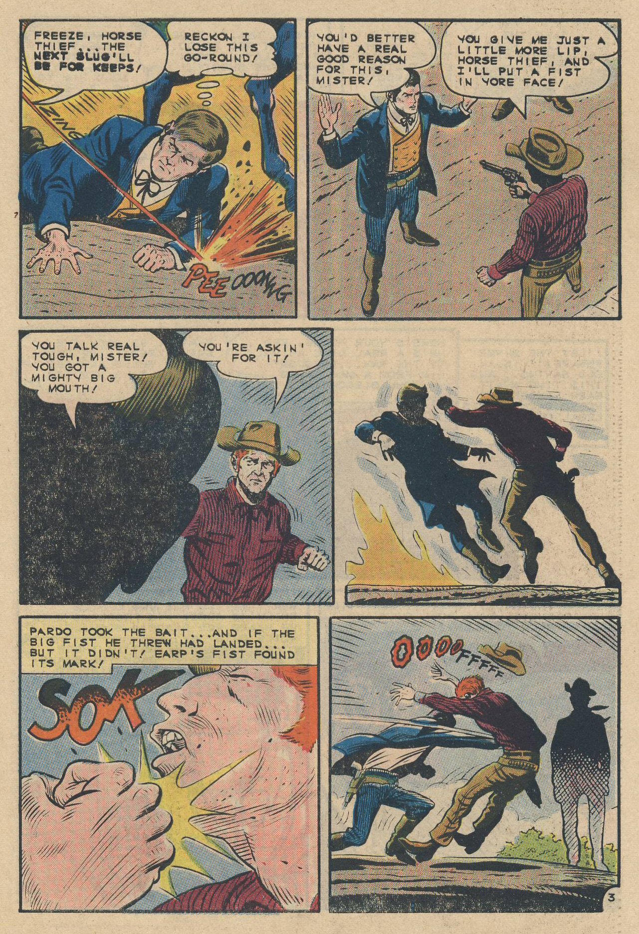 Read online Wyatt Earp Frontier Marshal comic -  Issue #61 - 27