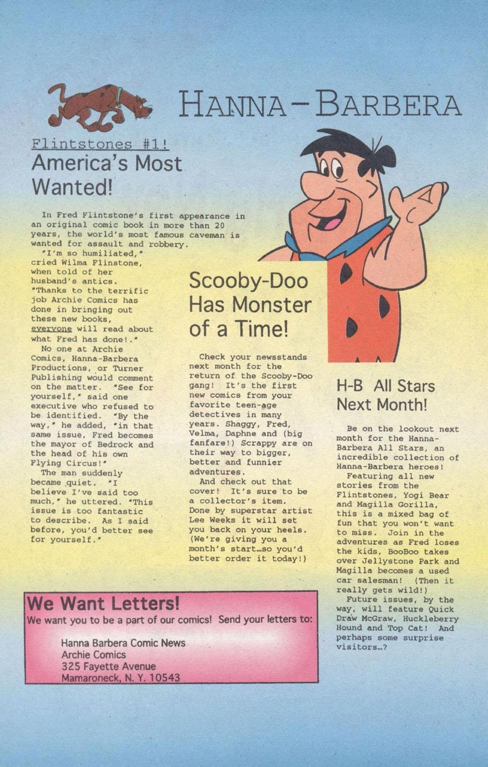 Read online The Flintstones (1995) comic -  Issue #1 - 12