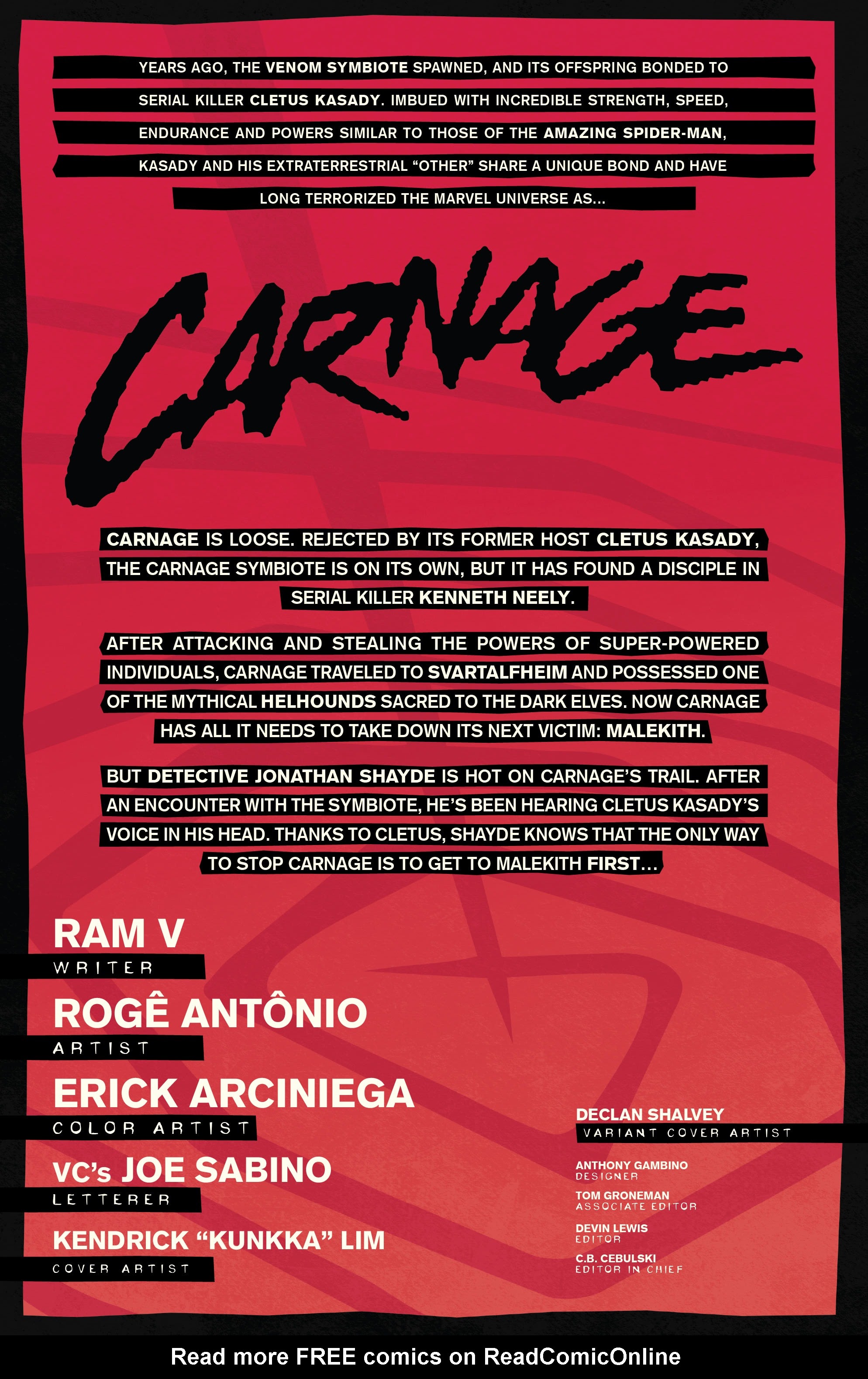 Read online Carnage (2022) comic -  Issue #6 - 2