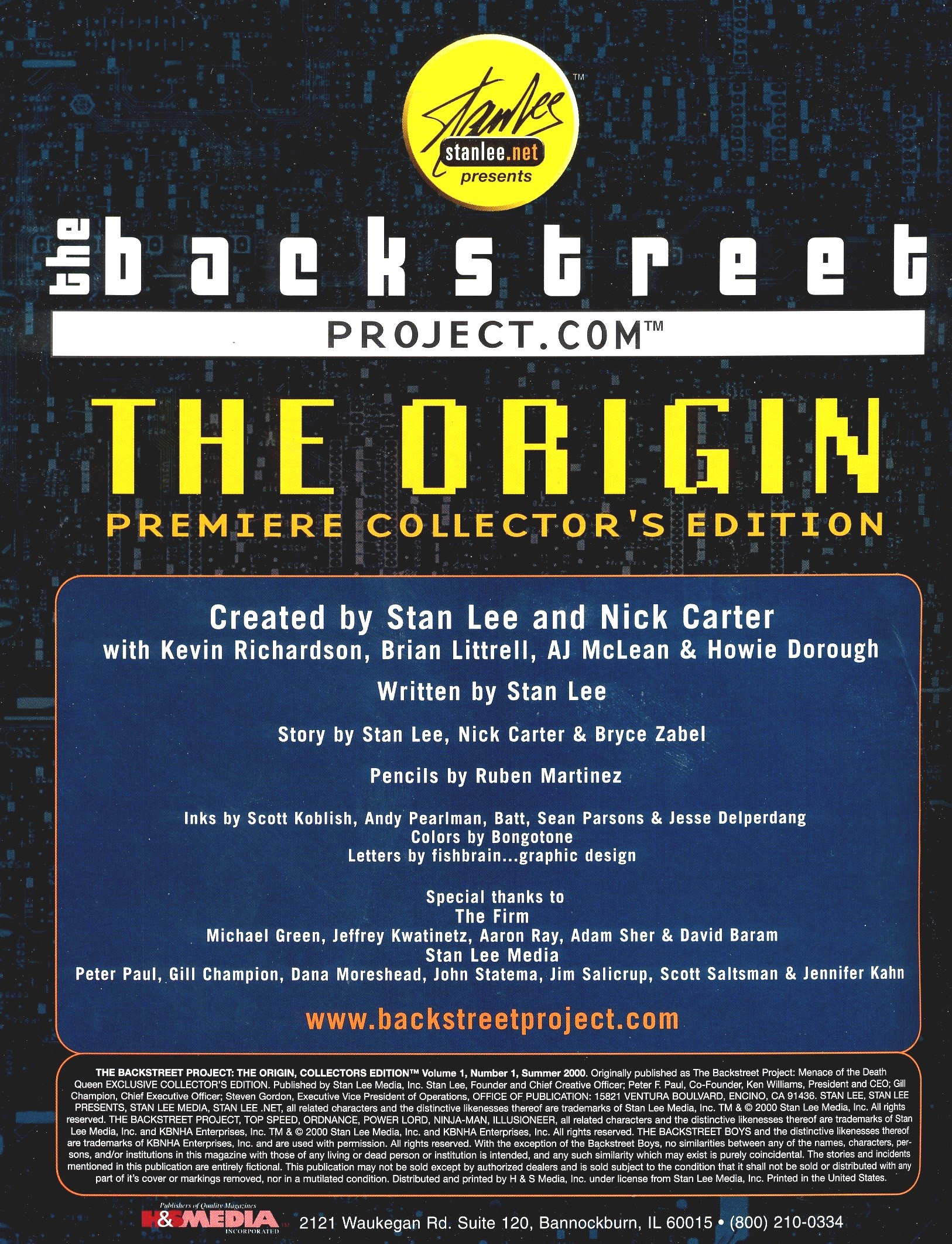 Read online Backstreet Project comic -  Issue # Full - 2