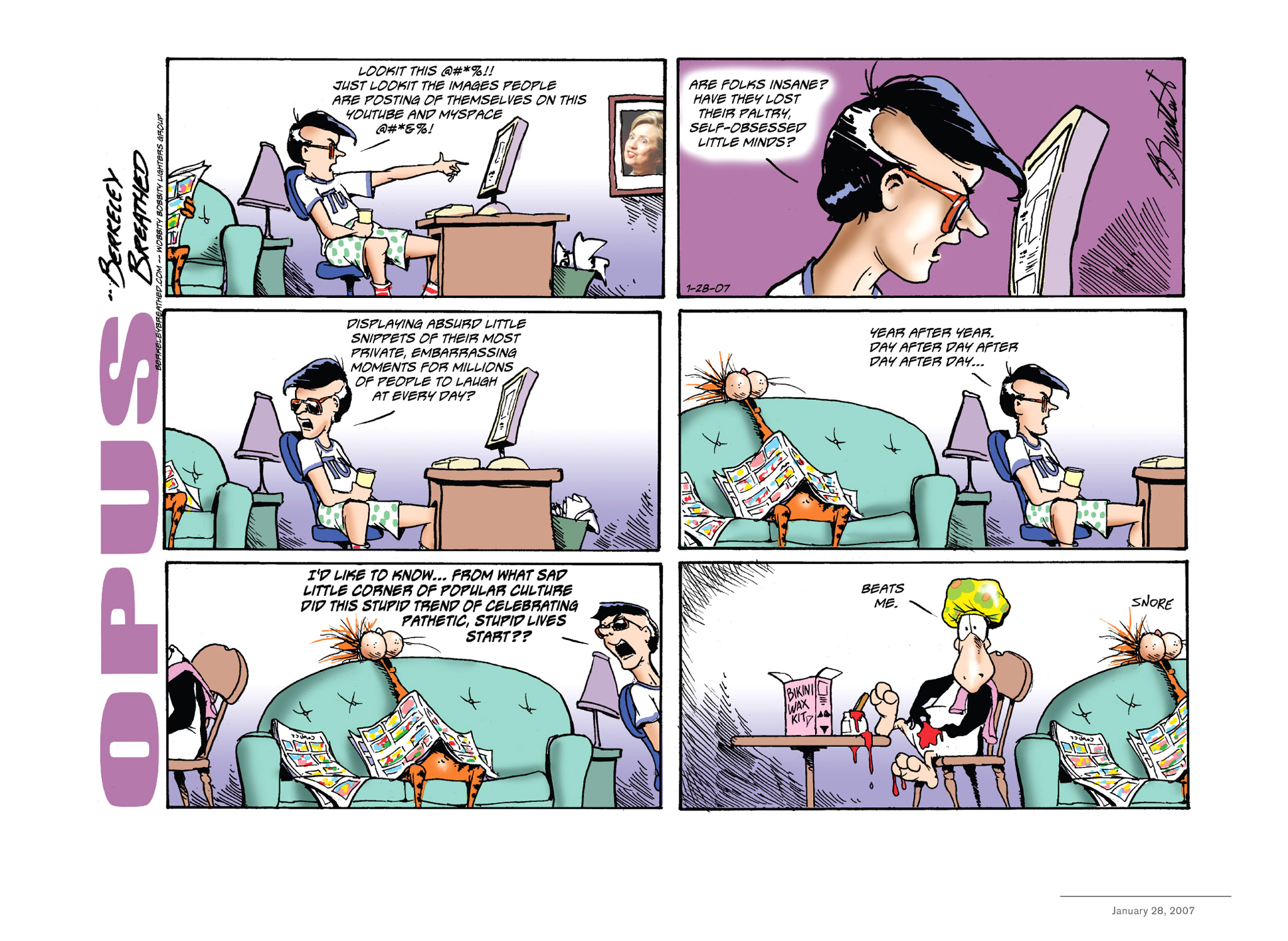 Read online Opus Complete Sunday Strips From 2003-2008 comic -  Issue # TPB (Part 2) - 73
