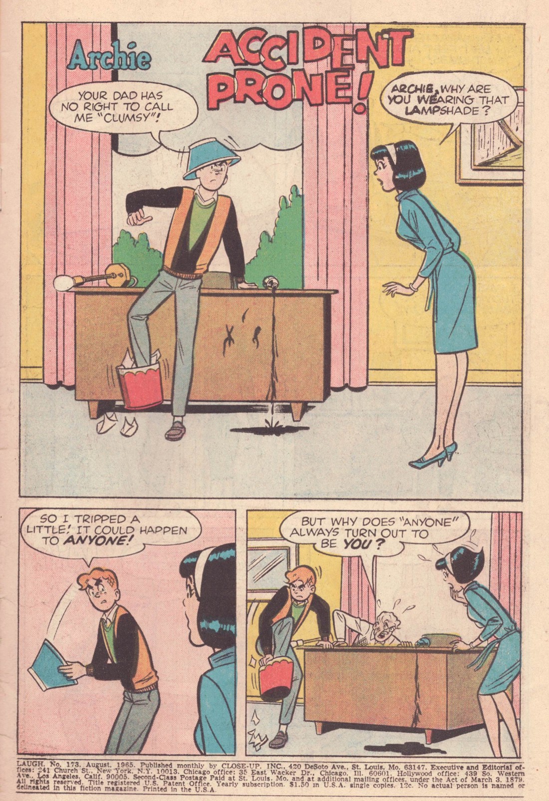 Read online Laugh (Comics) comic -  Issue #173 - 3