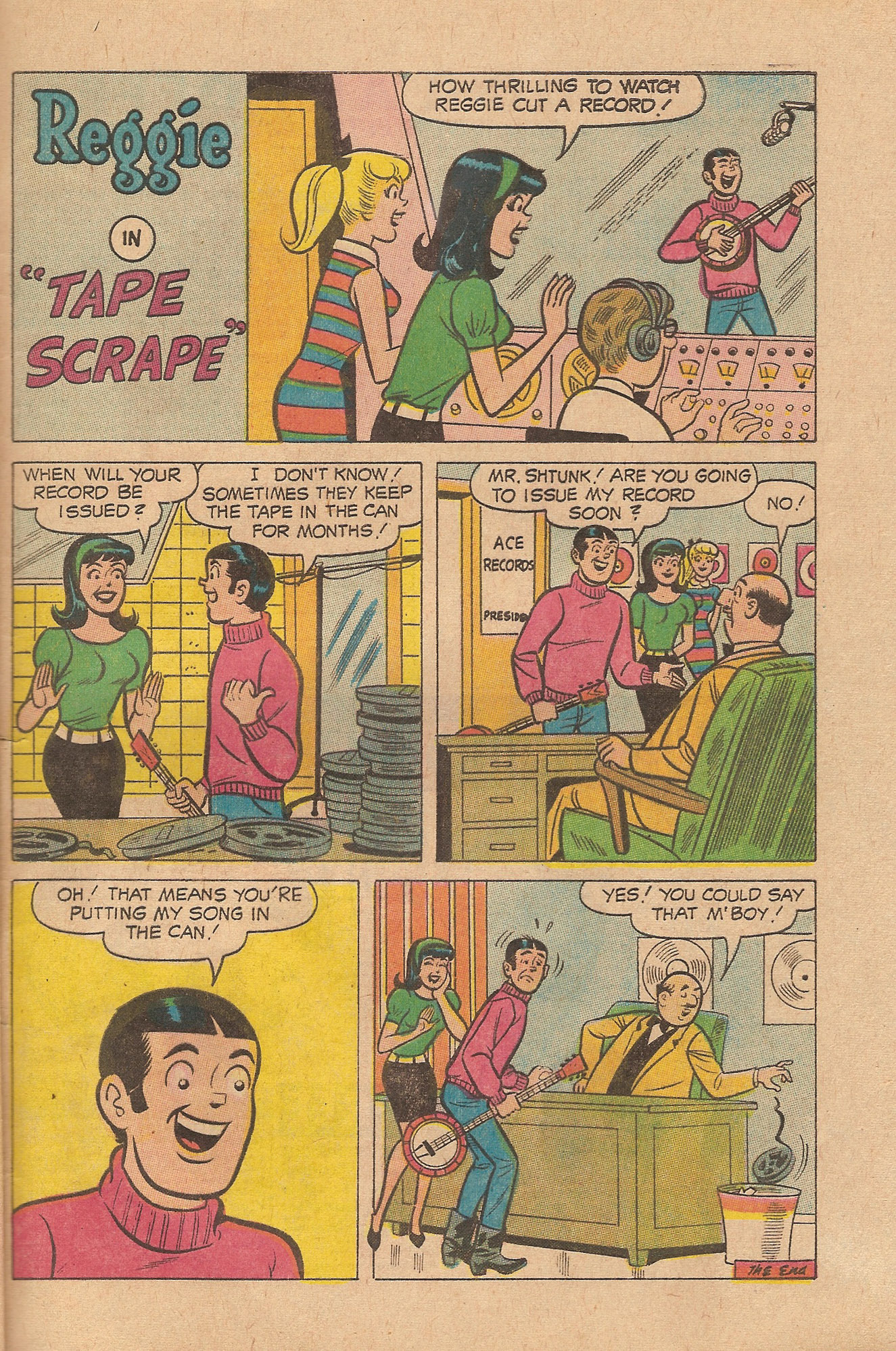 Read online Reggie's Wise Guy Jokes comic -  Issue #4 - 33
