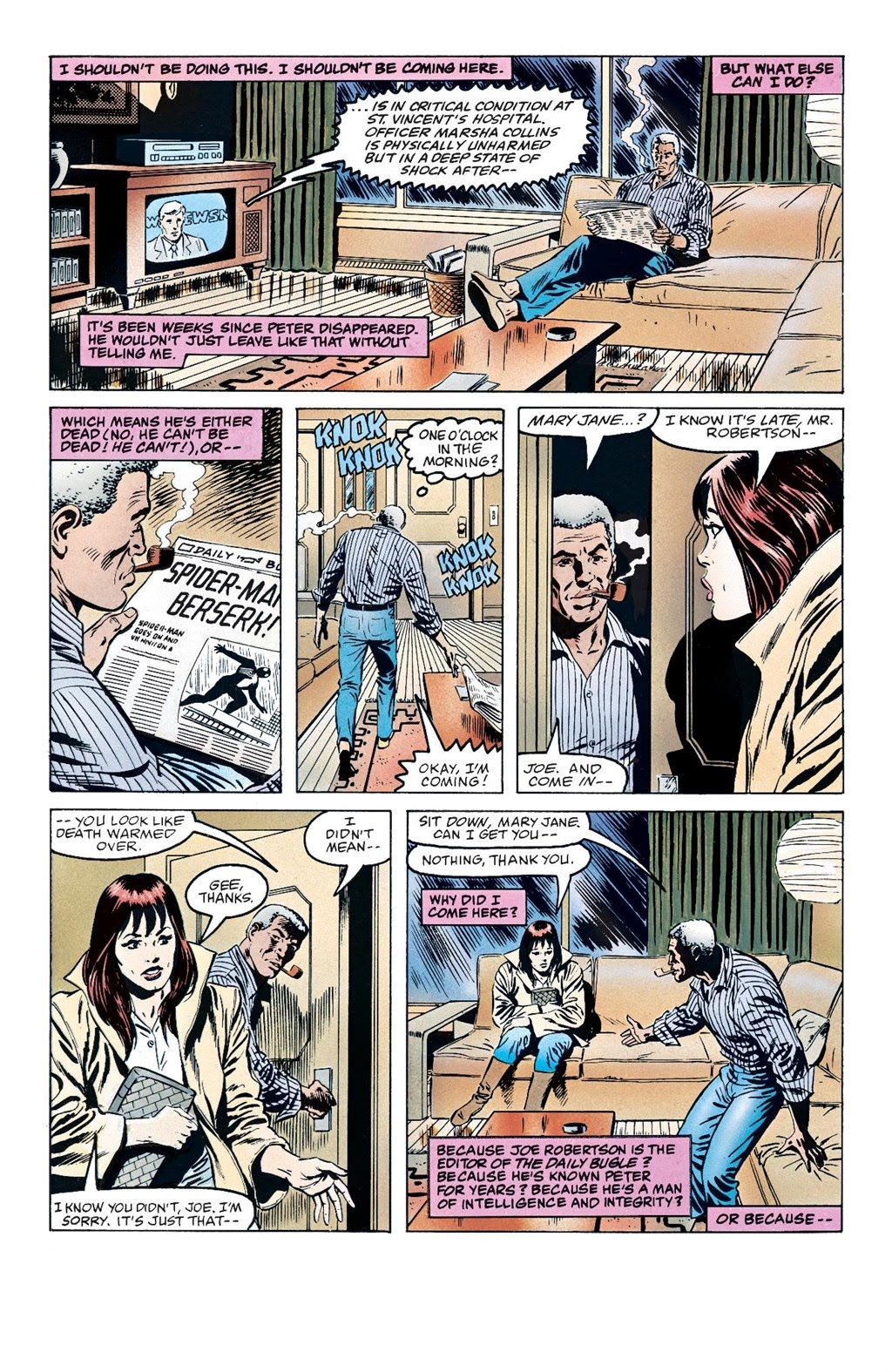 Read online Spider-Man: Kraven's Last Hunt Marvel Select comic -  Issue # TPB (Part 1) - 62