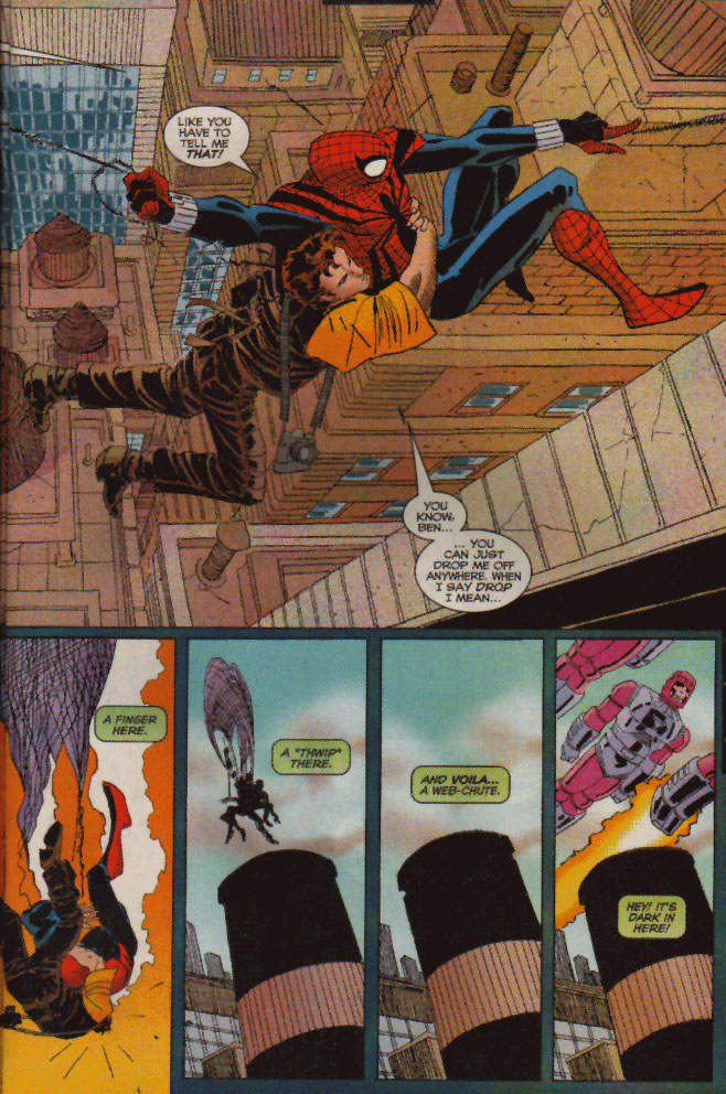 Read online Spider-Man (1990) comic -  Issue #72 - ...The Word's Gone Mad - 14