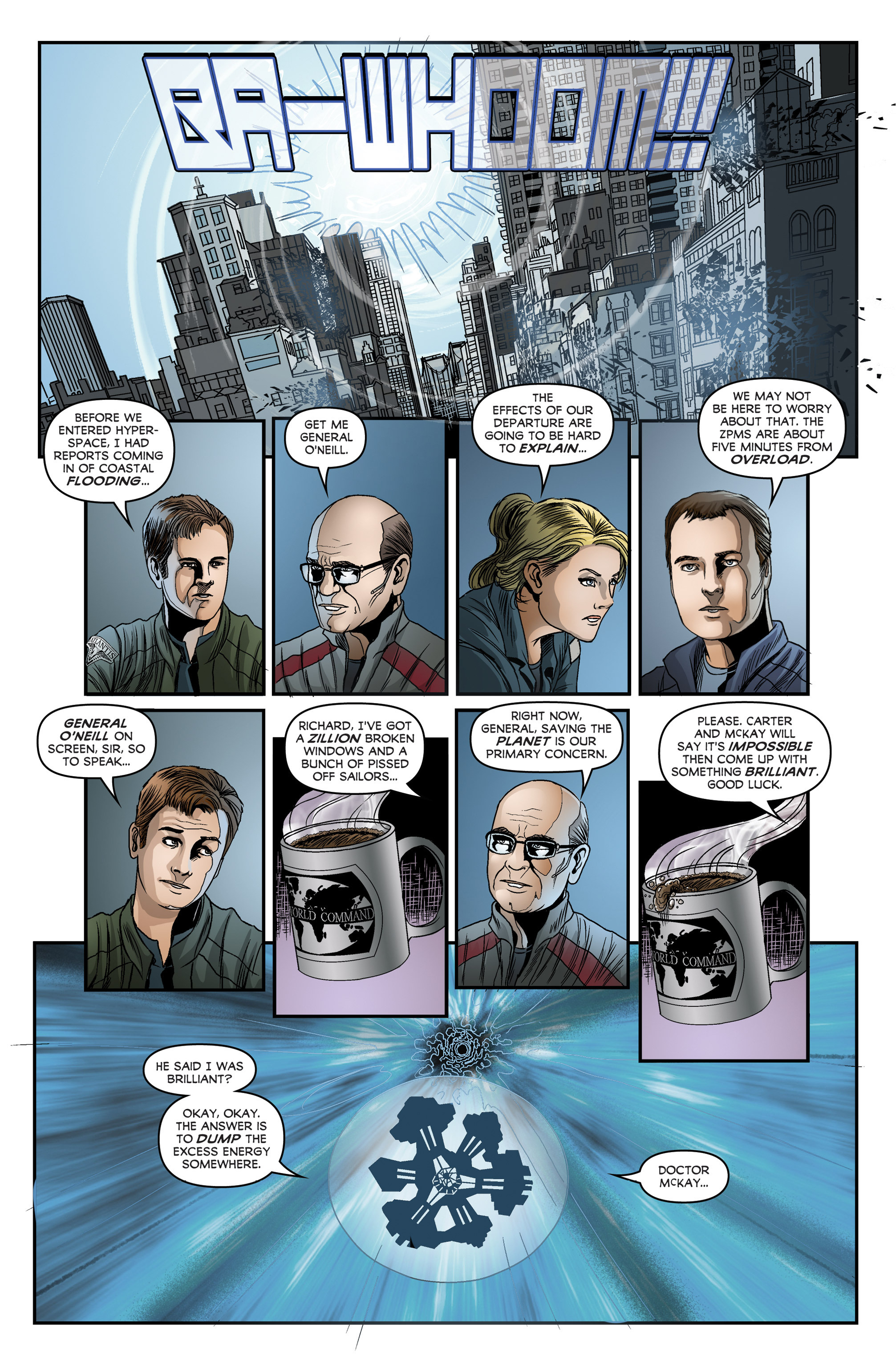 Read online Stargate Atlantis: Gateways comic -  Issue #1 - 4