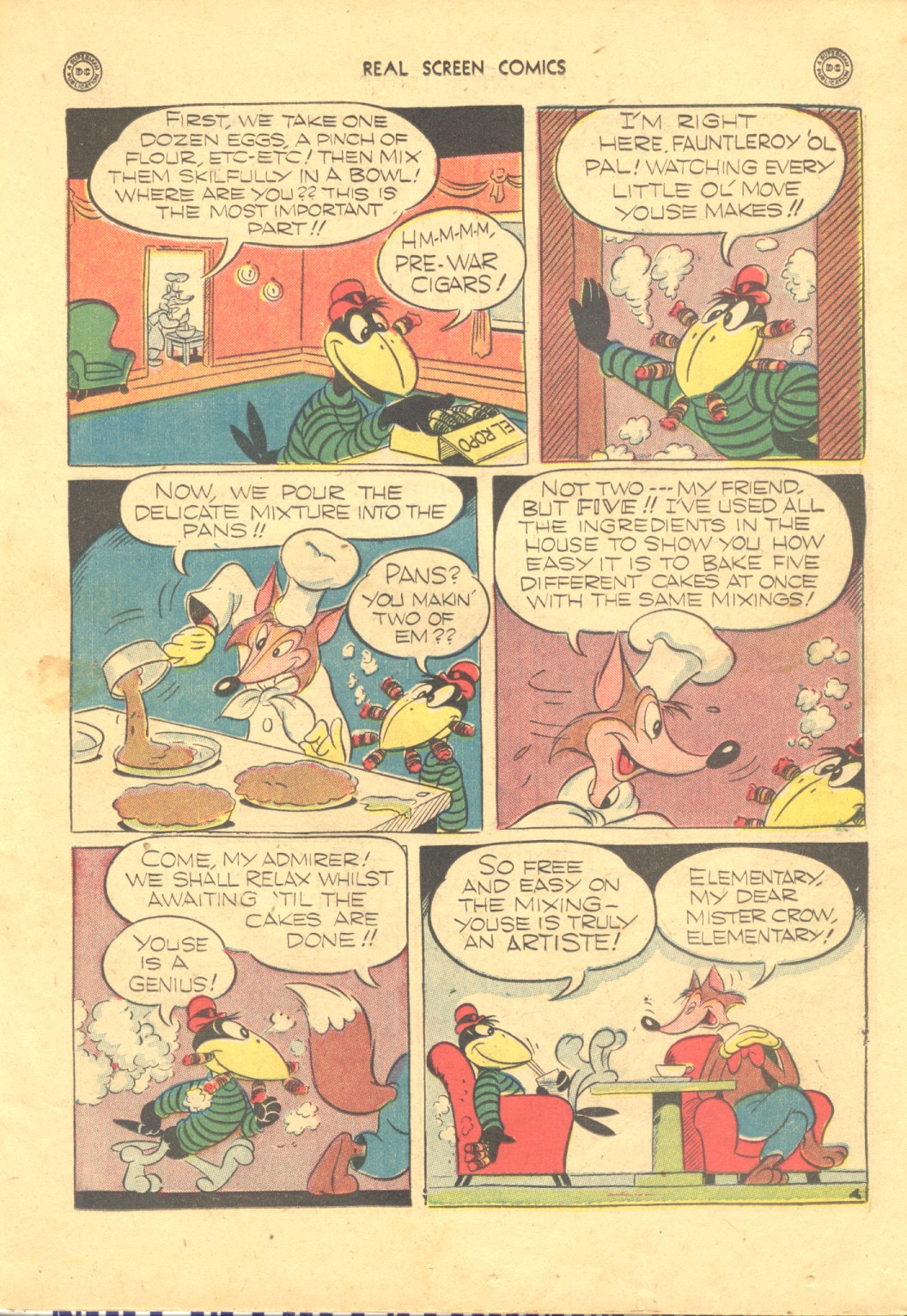 Read online Real Screen Comics comic -  Issue #7 - 21