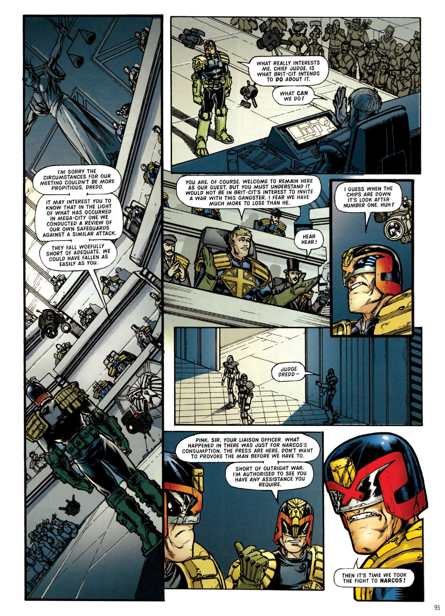 Read online Judge Dredd: The Complete Case Files comic -  Issue # TPB 30 - 97