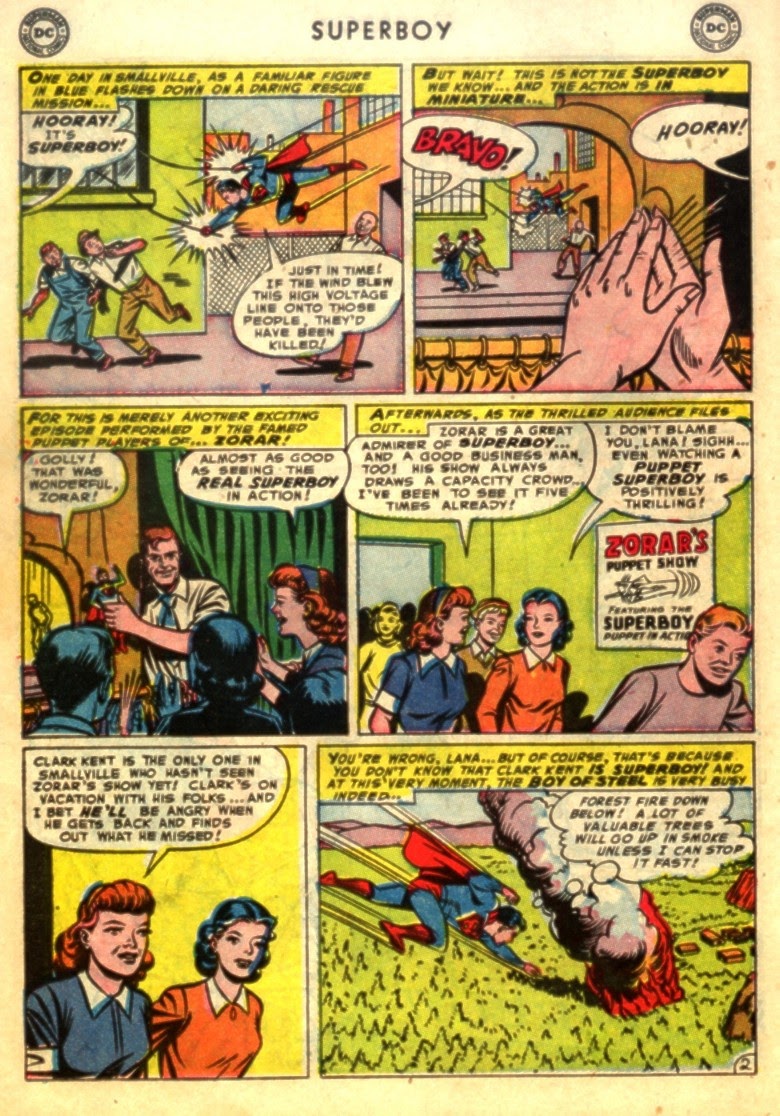 Read online Superboy (1949) comic -  Issue #29 - 31