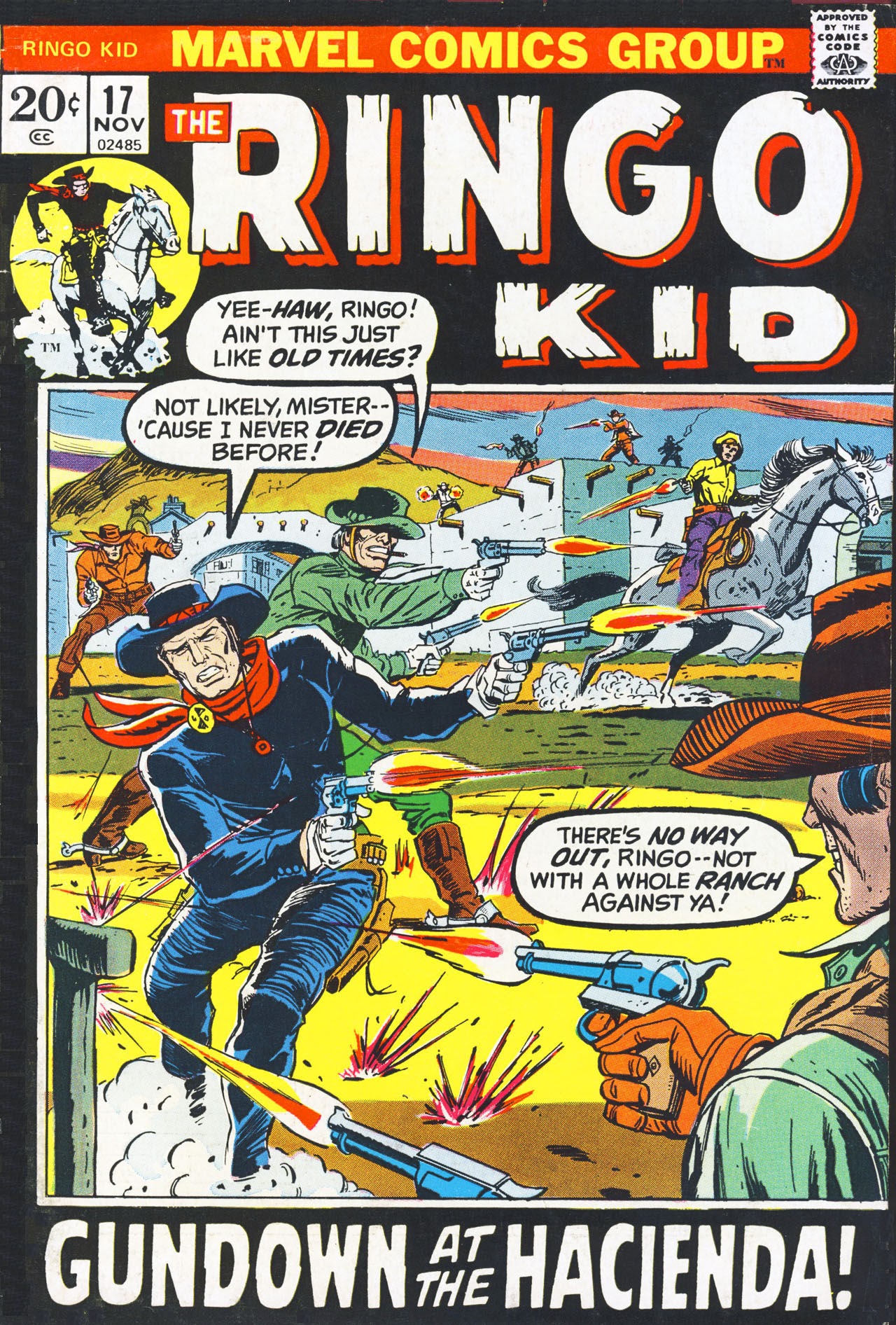 Read online Ringo Kid (1970) comic -  Issue #17 - 1