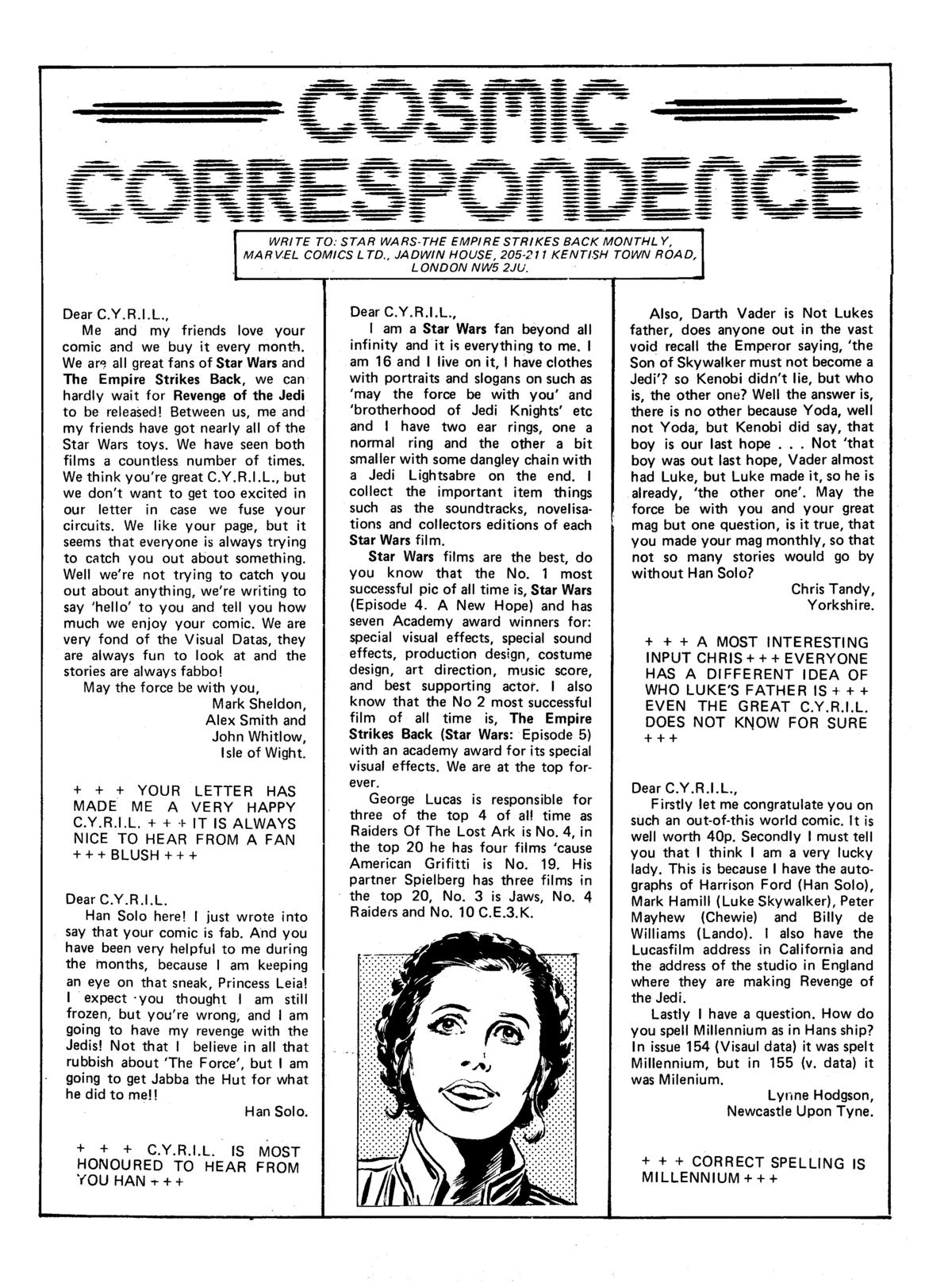 Read online Star Wars Weekly comic -  Issue #160 - 34