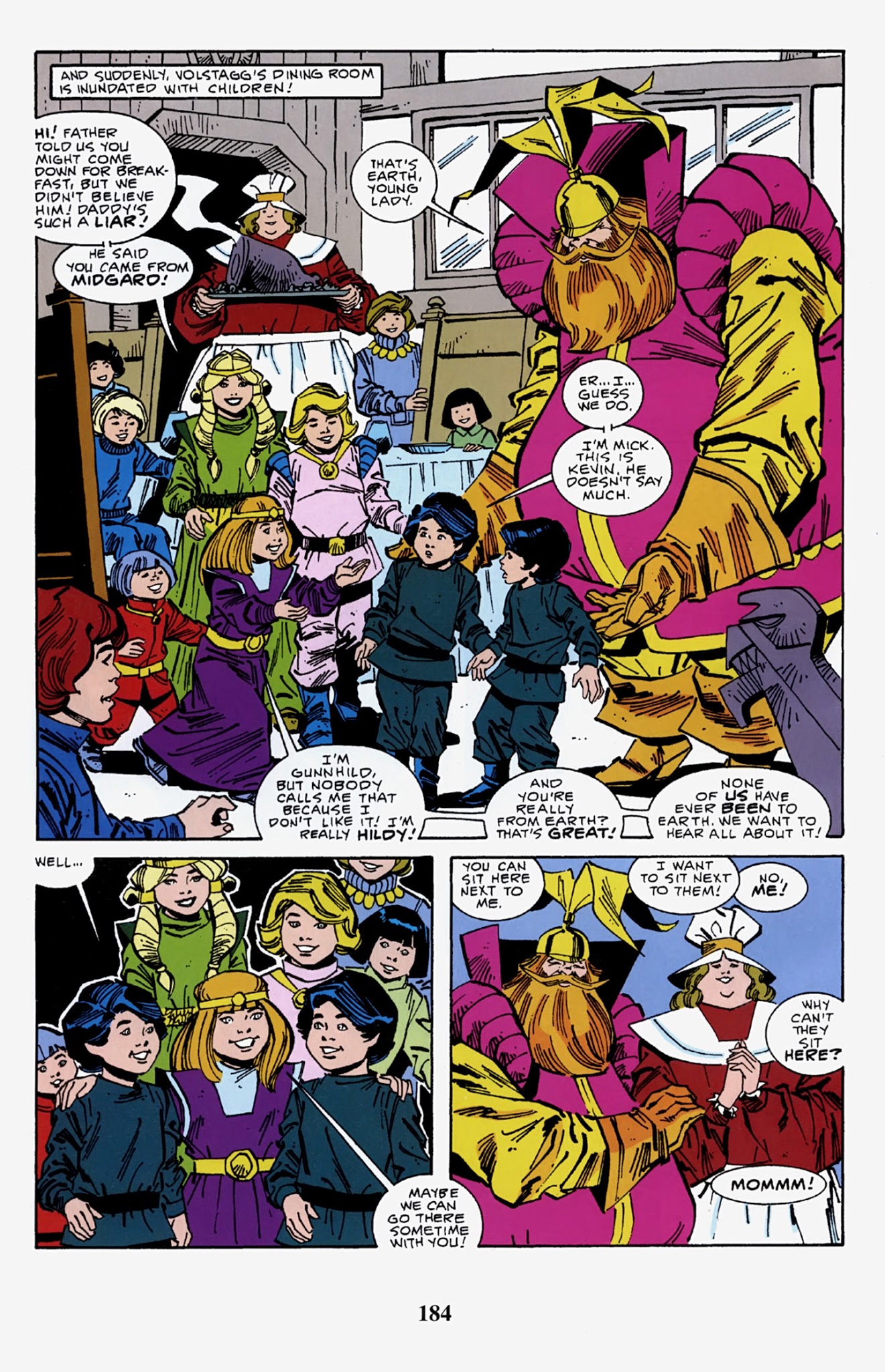 Read online Thor Visionaries: Walter Simonson comic -  Issue # TPB 4 - 185