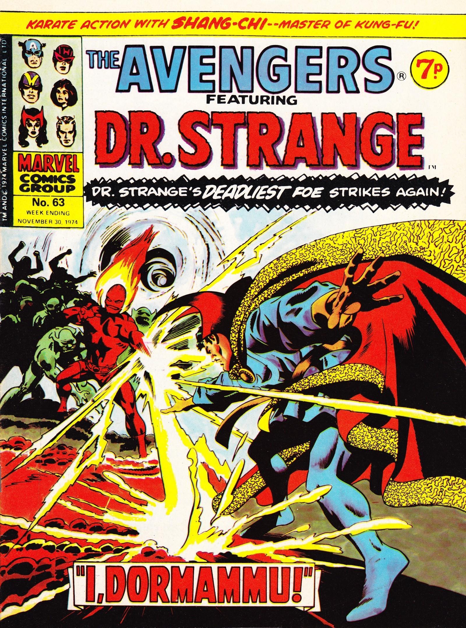 Read online The Avengers (1973) comic -  Issue #63 - 1