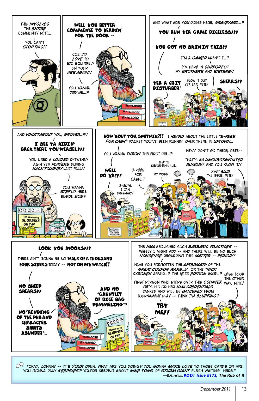 Read online Knights of the Dinner Table comic -  Issue #182 - 15