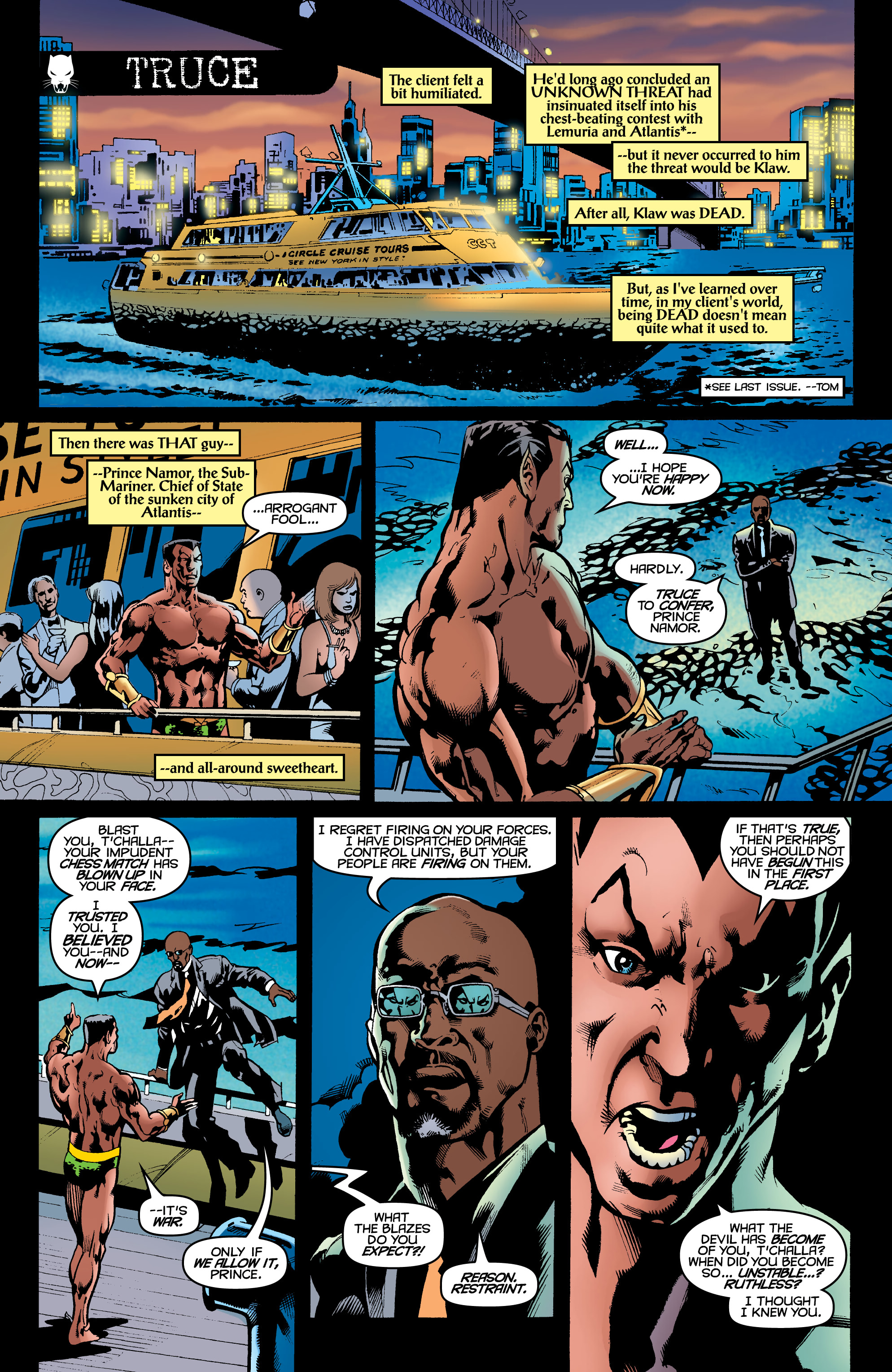Read online Black Panther by Christopher Priest Omnibus comic -  Issue # TPB (Part 7) - 71