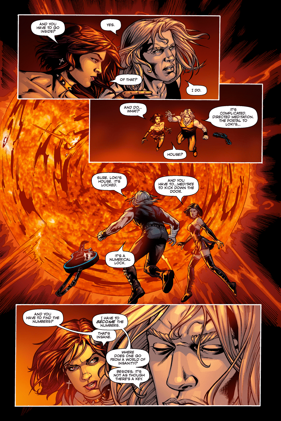 Read online Eternal Descent comic -  Issue #5 - 8
