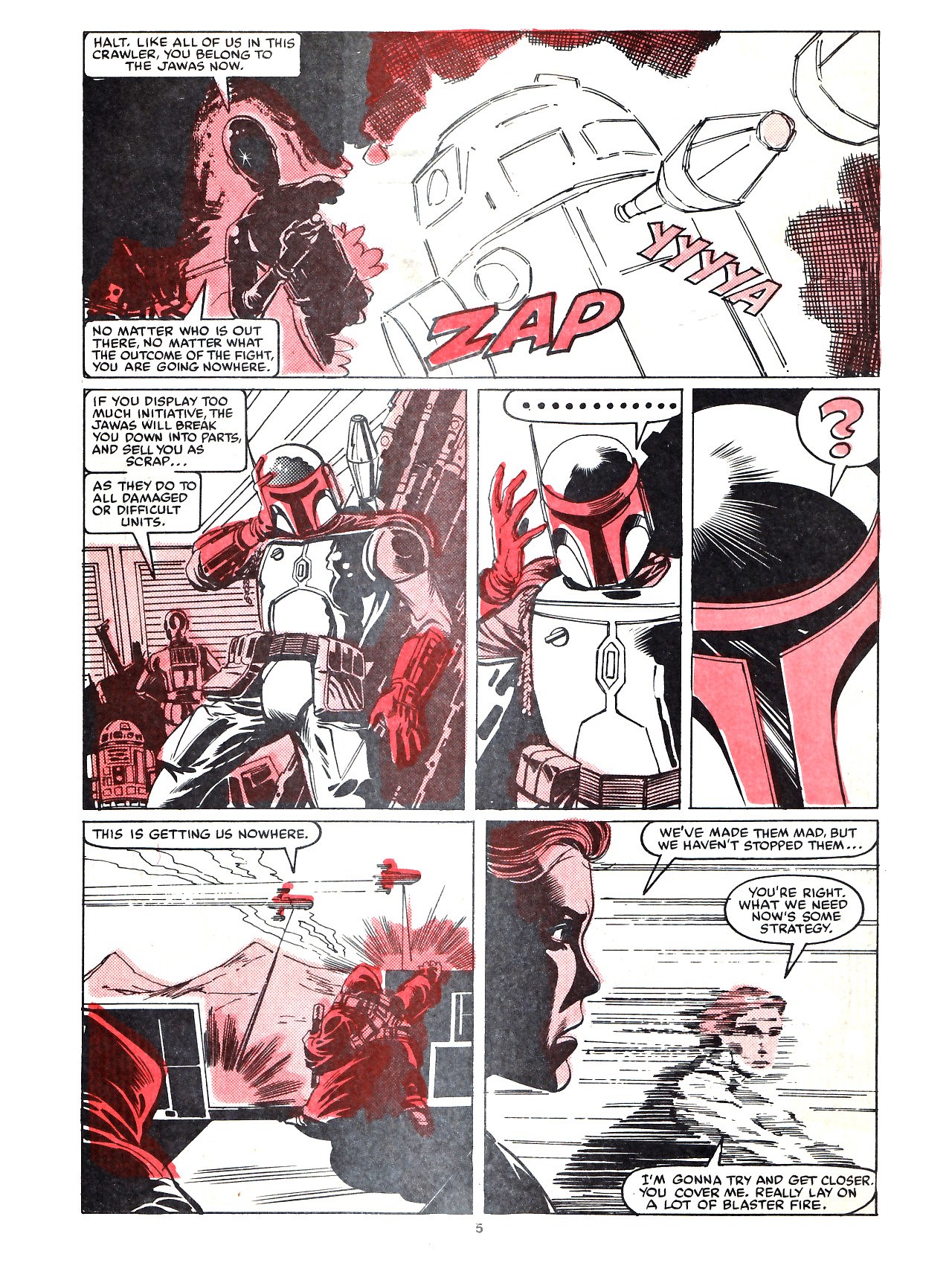Read online Return of the Jedi comic -  Issue #46 - 5