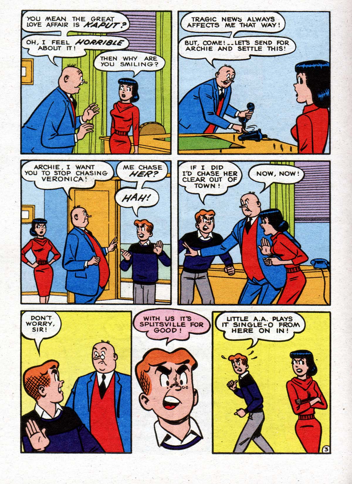 Read online Archie's Double Digest Magazine comic -  Issue #137 - 133