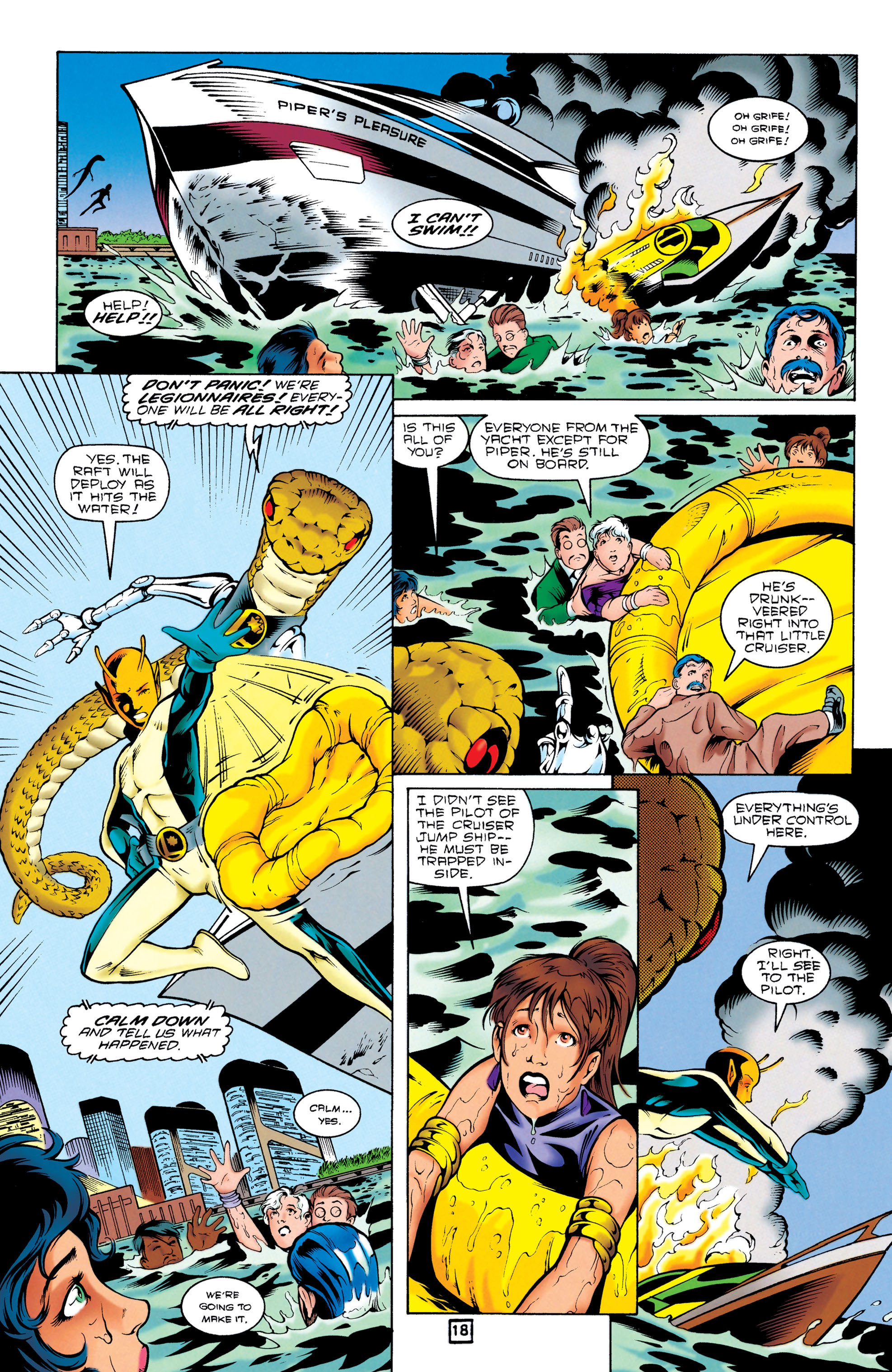 Read online Legionnaires comic -  Issue #46 - 19
