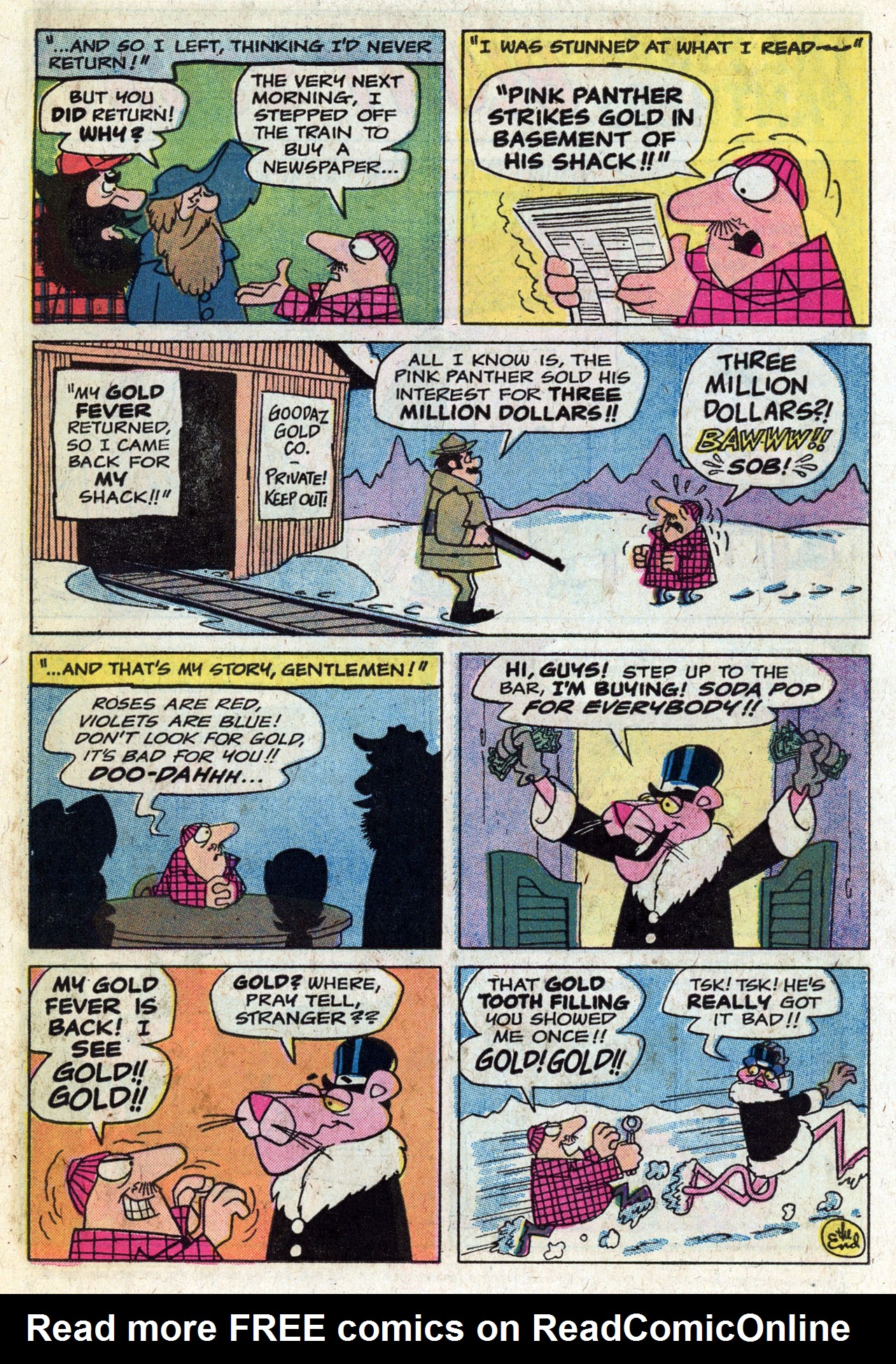 Read online The Pink Panther (1971) comic -  Issue #21 - 15