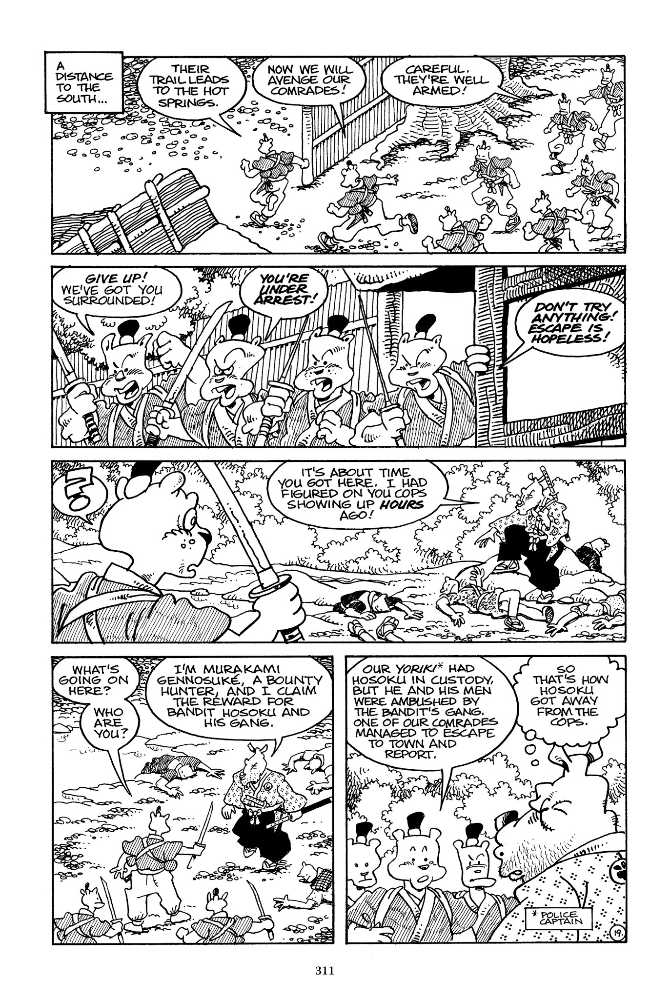 Read online The Usagi Yojimbo Saga comic -  Issue # TPB 2 - 307