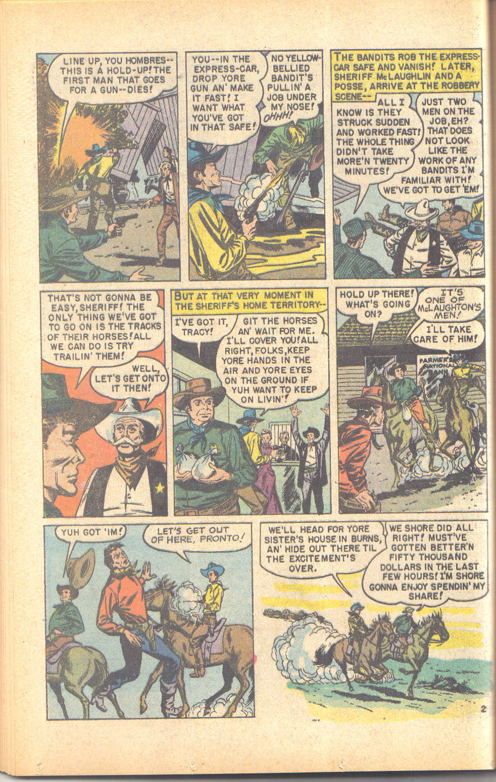 Read online Wild Western Action comic -  Issue #2 - 36