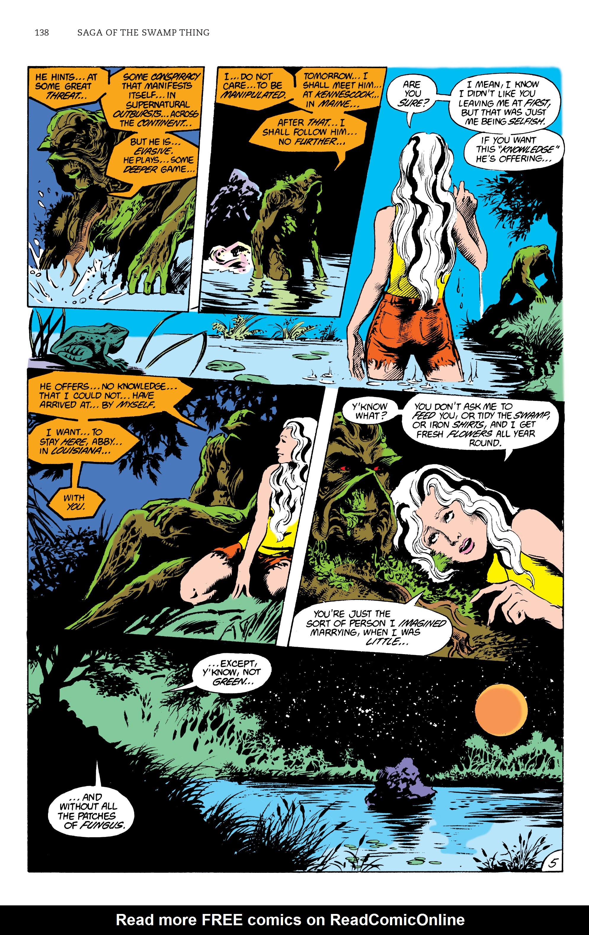 Read online Saga of the Swamp Thing comic -  Issue # TPB 3 (Part 2) - 37