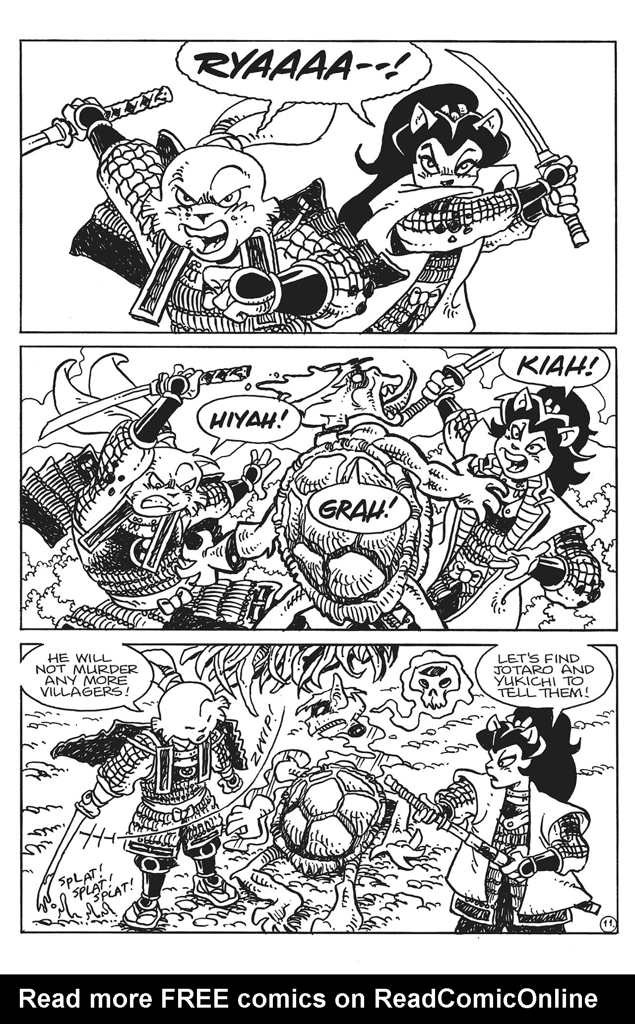 Read online Teenage Mutant Ninja Turtles/Usagi Yojimbo: WhereWhen #1: Director’s Cut comic -  Issue #1: Director’s Cut Full - 12