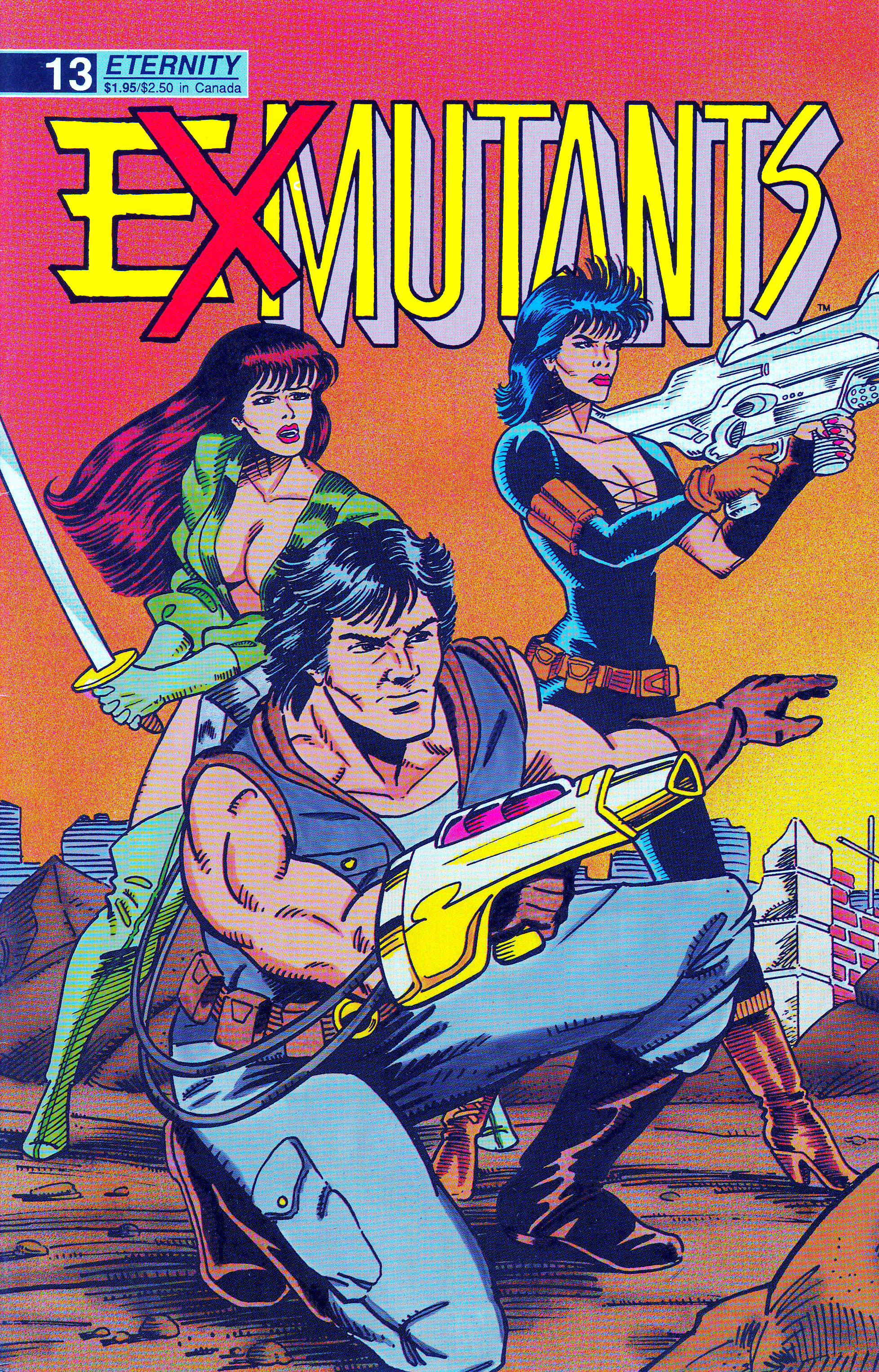 Read online Ex-Mutants: The Shattered Earth Chronicles comic -  Issue #13 - 1