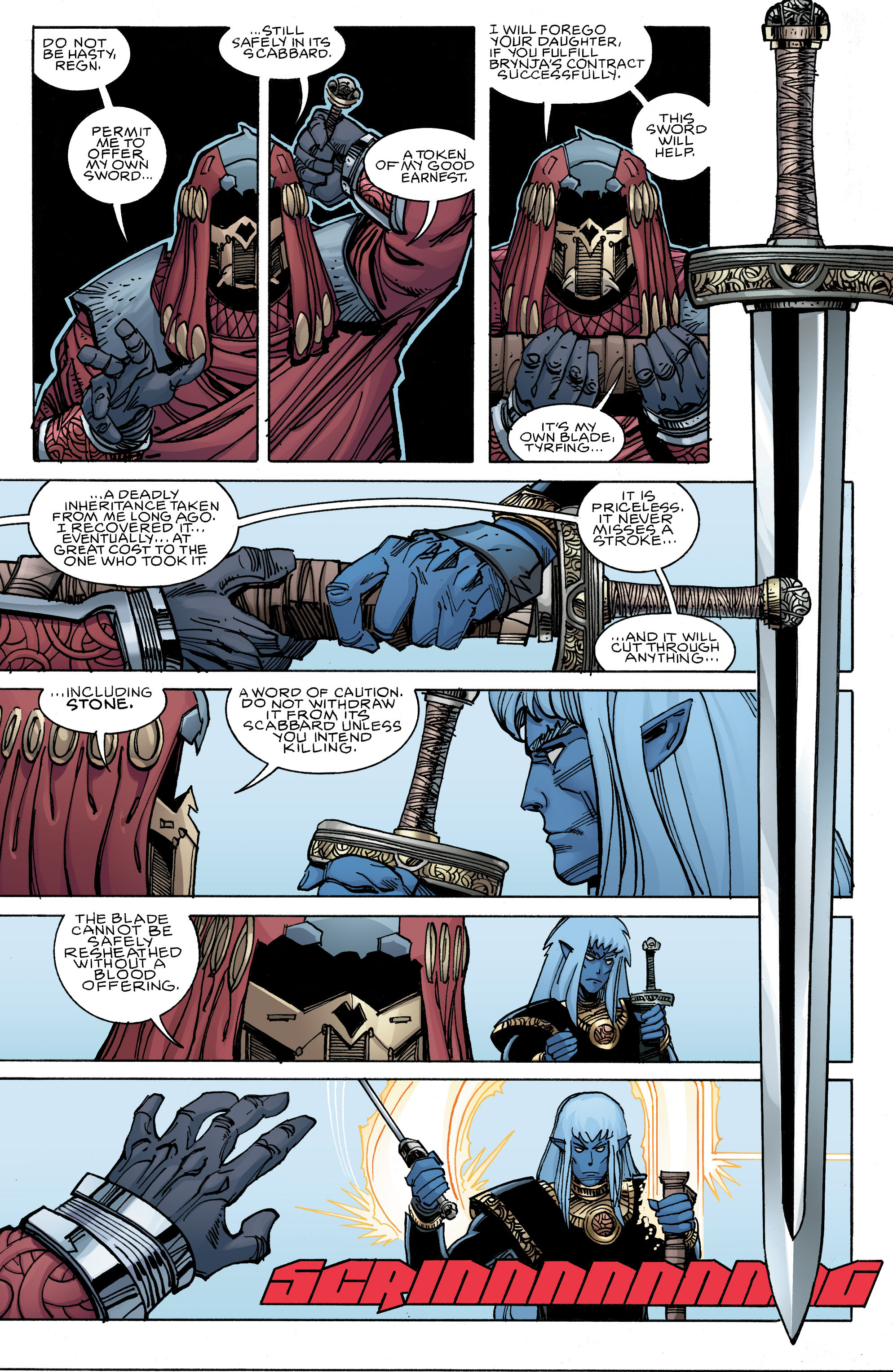 Read online Ragnarok comic -  Issue #6 - 5